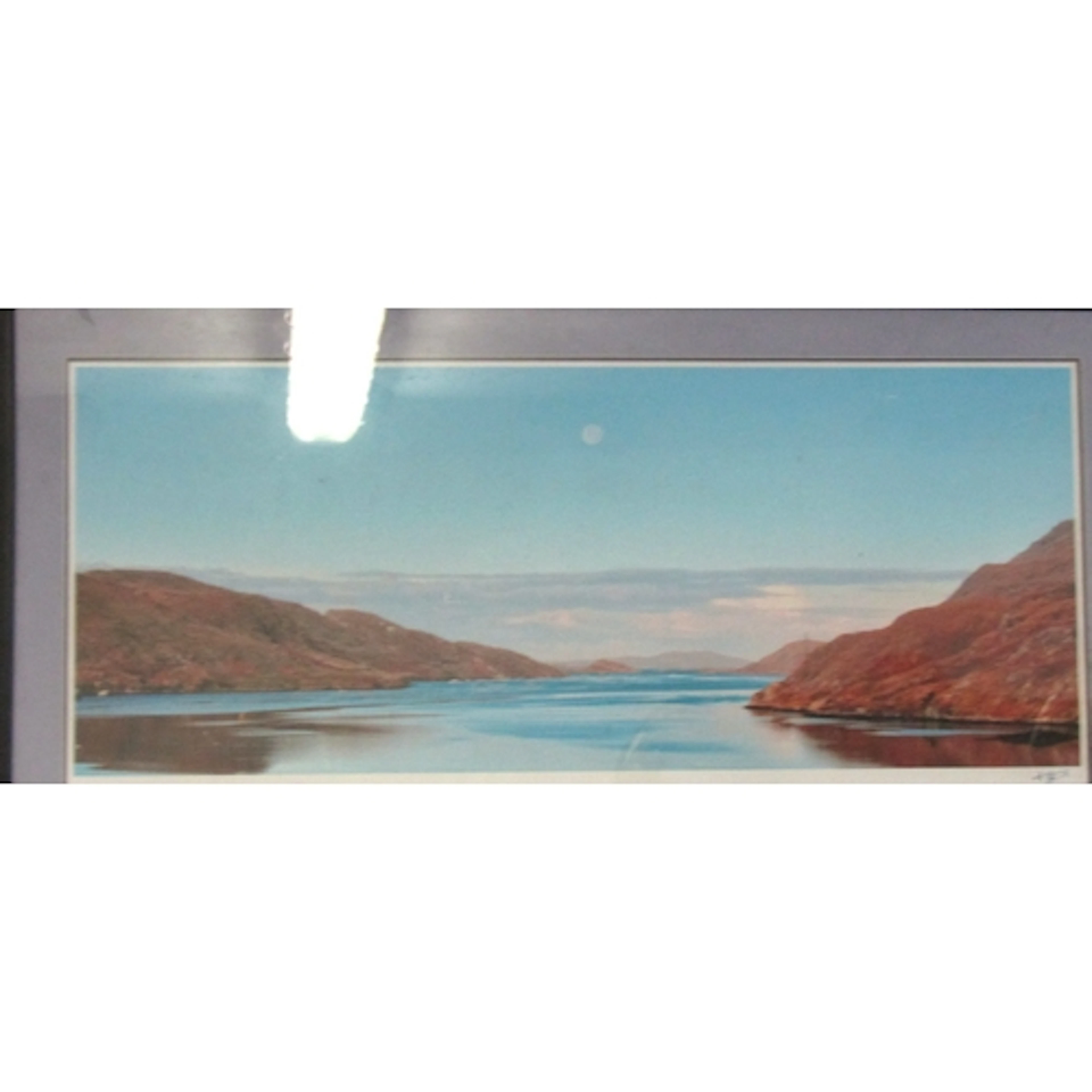 Large Limited Edition Photograph Glazed and Framed Depicting...