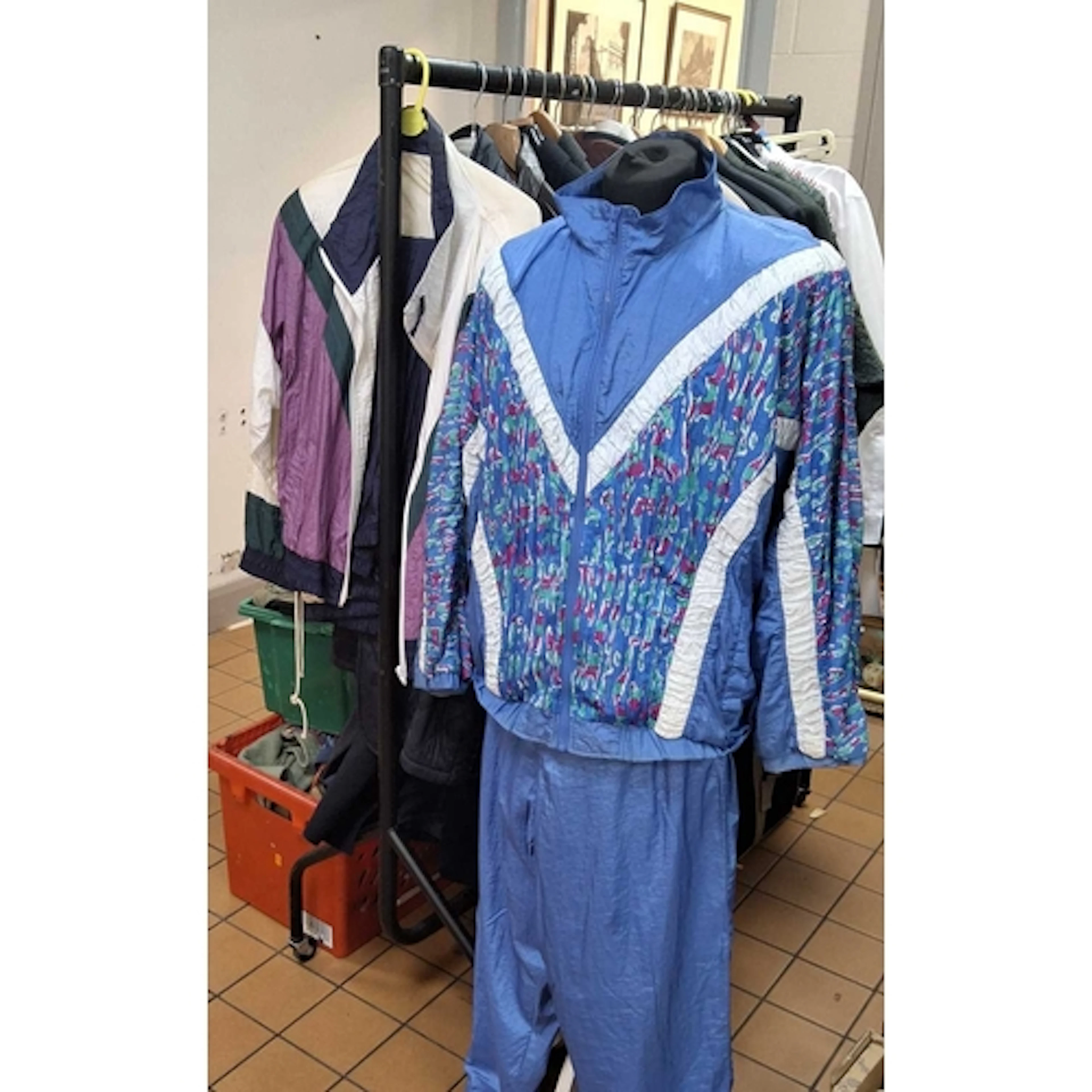 FOUR BOXES AND LOOSE MEN'S CLOTHING AND ACCESSORIES, approxi...