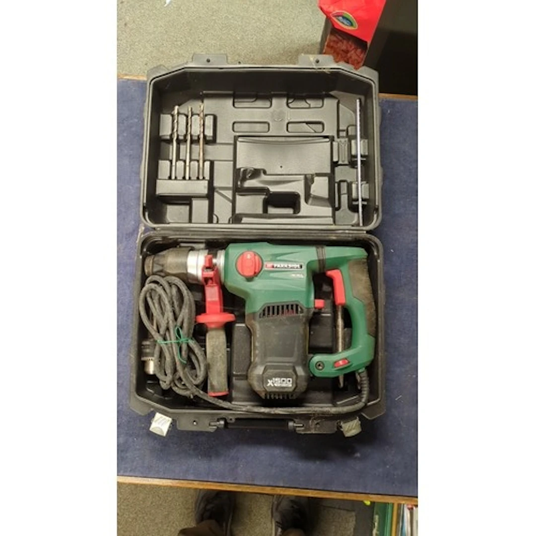 Parkside PBH 1500 A1 corded rotary hammer drill, 1500W, with...
