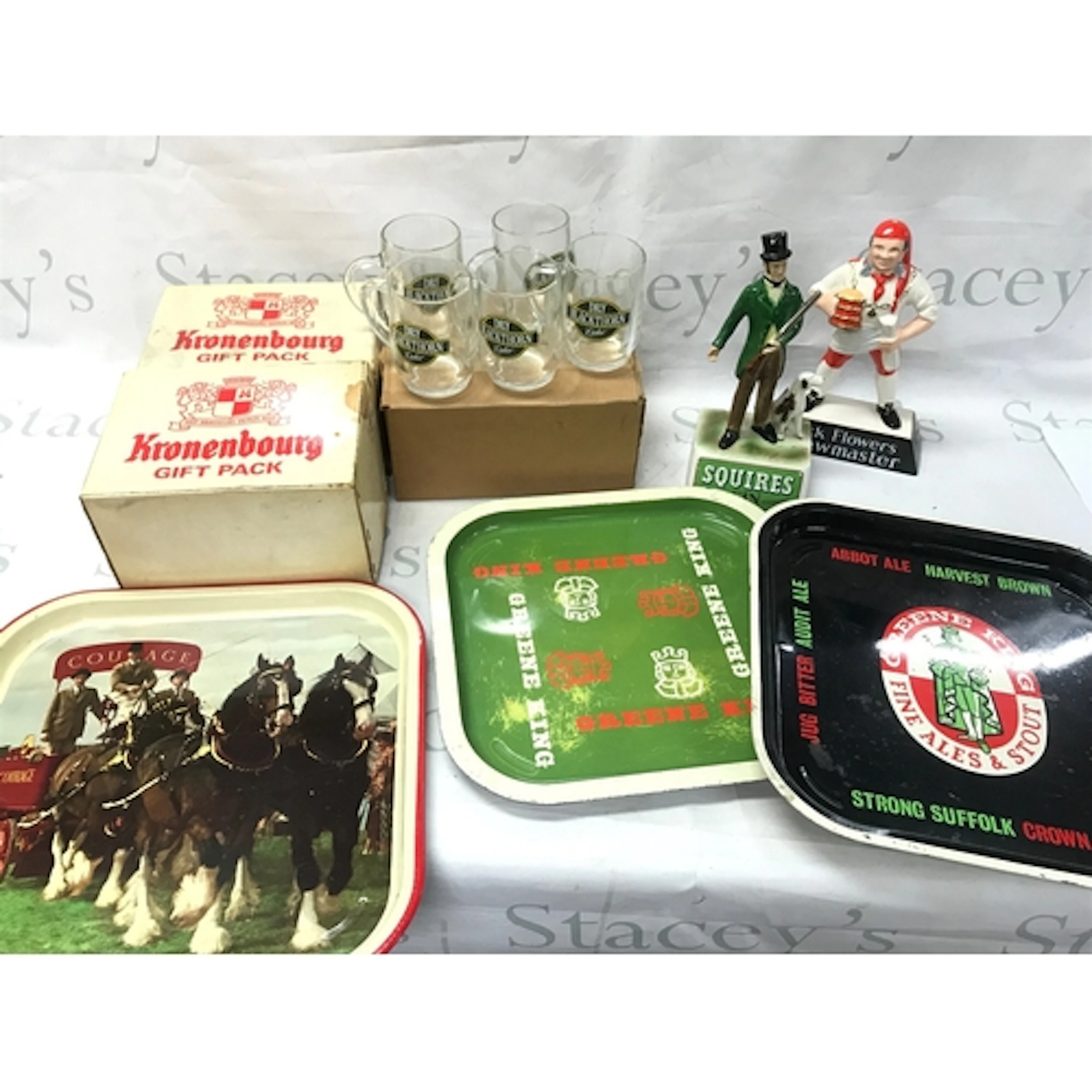 A Collection of vintage pub memorabilia and collectibles inc...