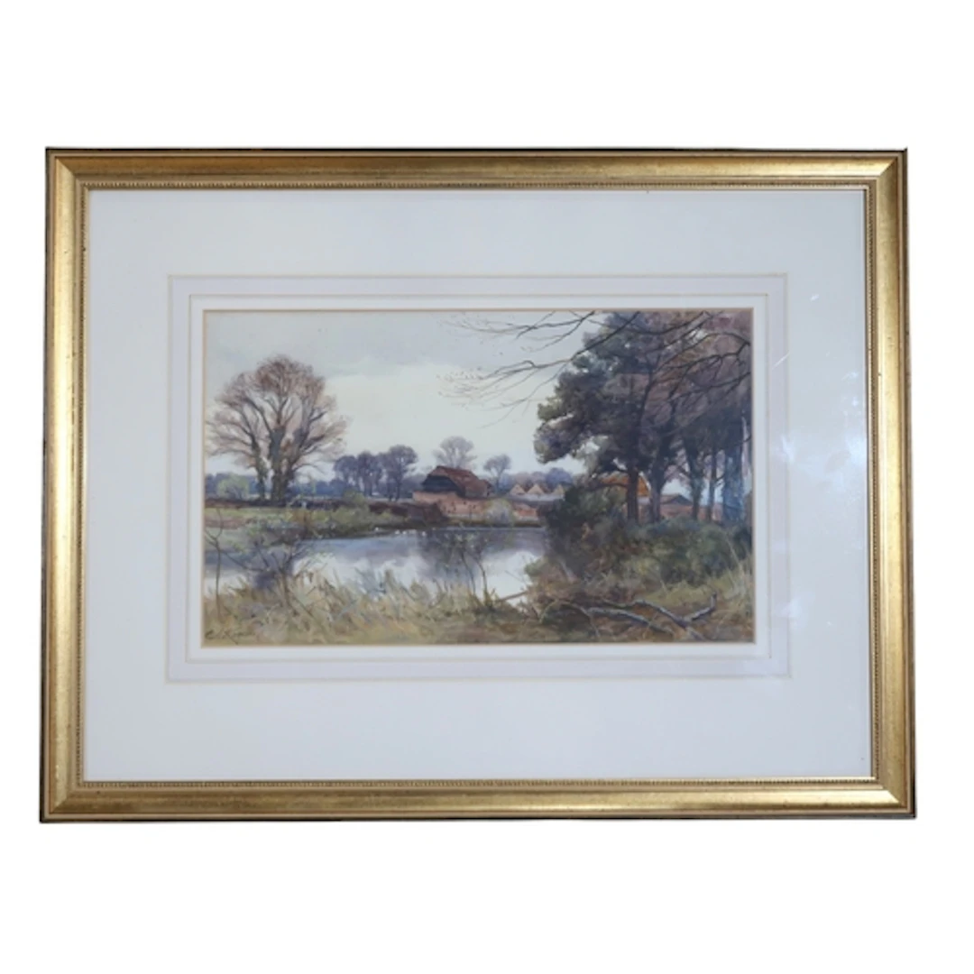 JAMES SCOTT KINNEAR (SCOTTISH 1946-2017) RIVER IN THE ...