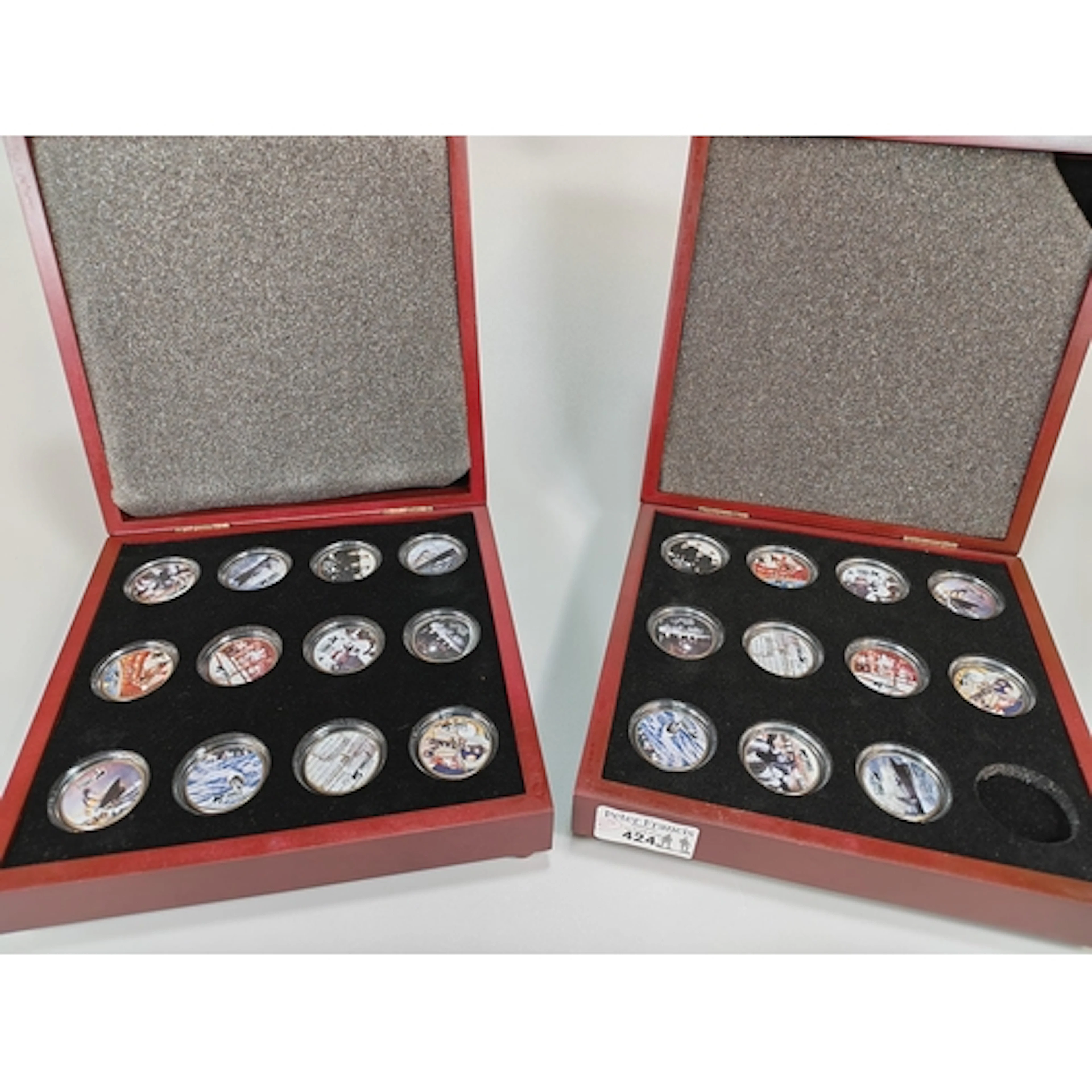 Two coin sets relating to the RMS Titanic Commemorative US H...