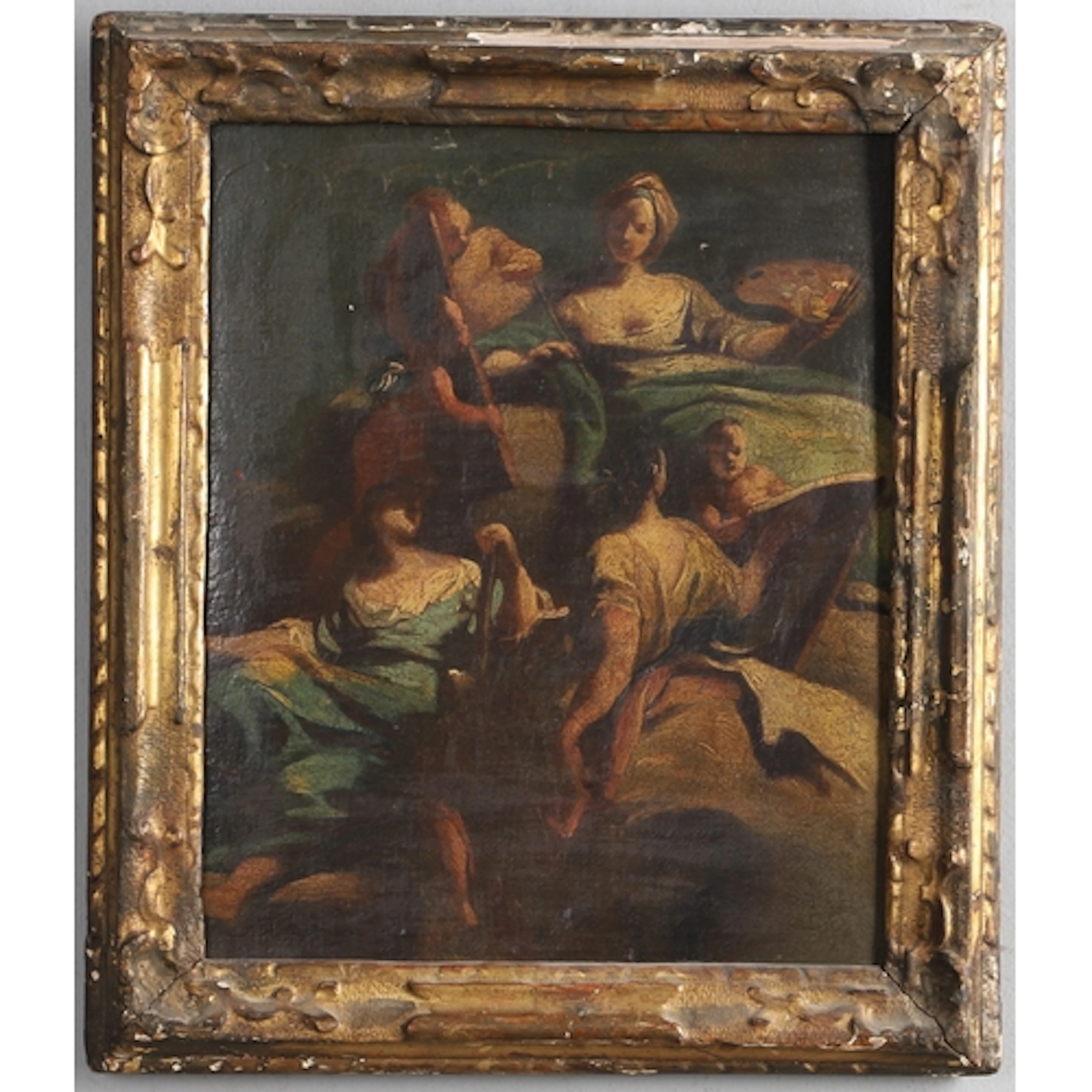 STUDIO OF GIOVANNI BATTISTA TIEPOLO (1696-1770). THREE FEMAL...