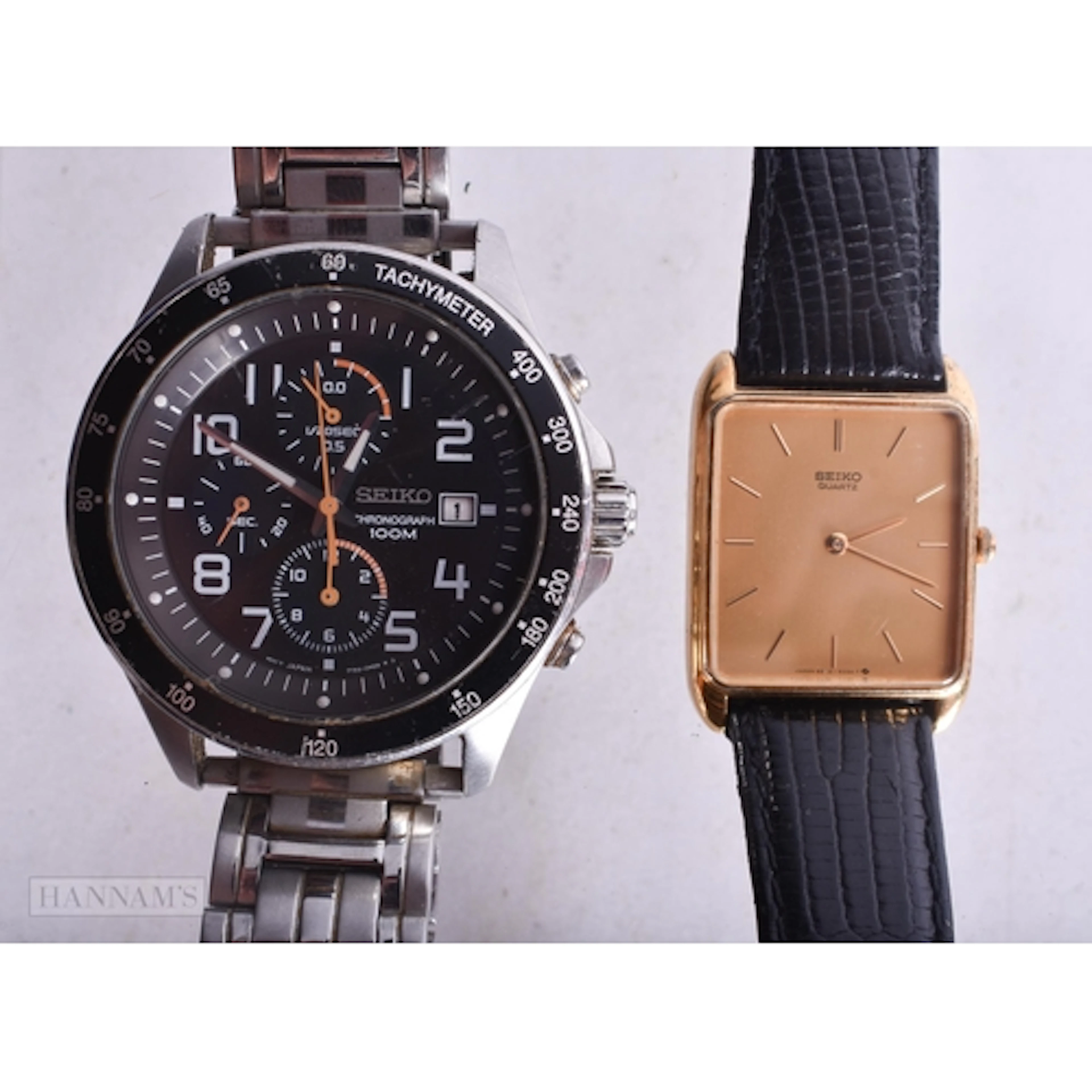 Seiko Vintage Quartz Watches Working. (2)