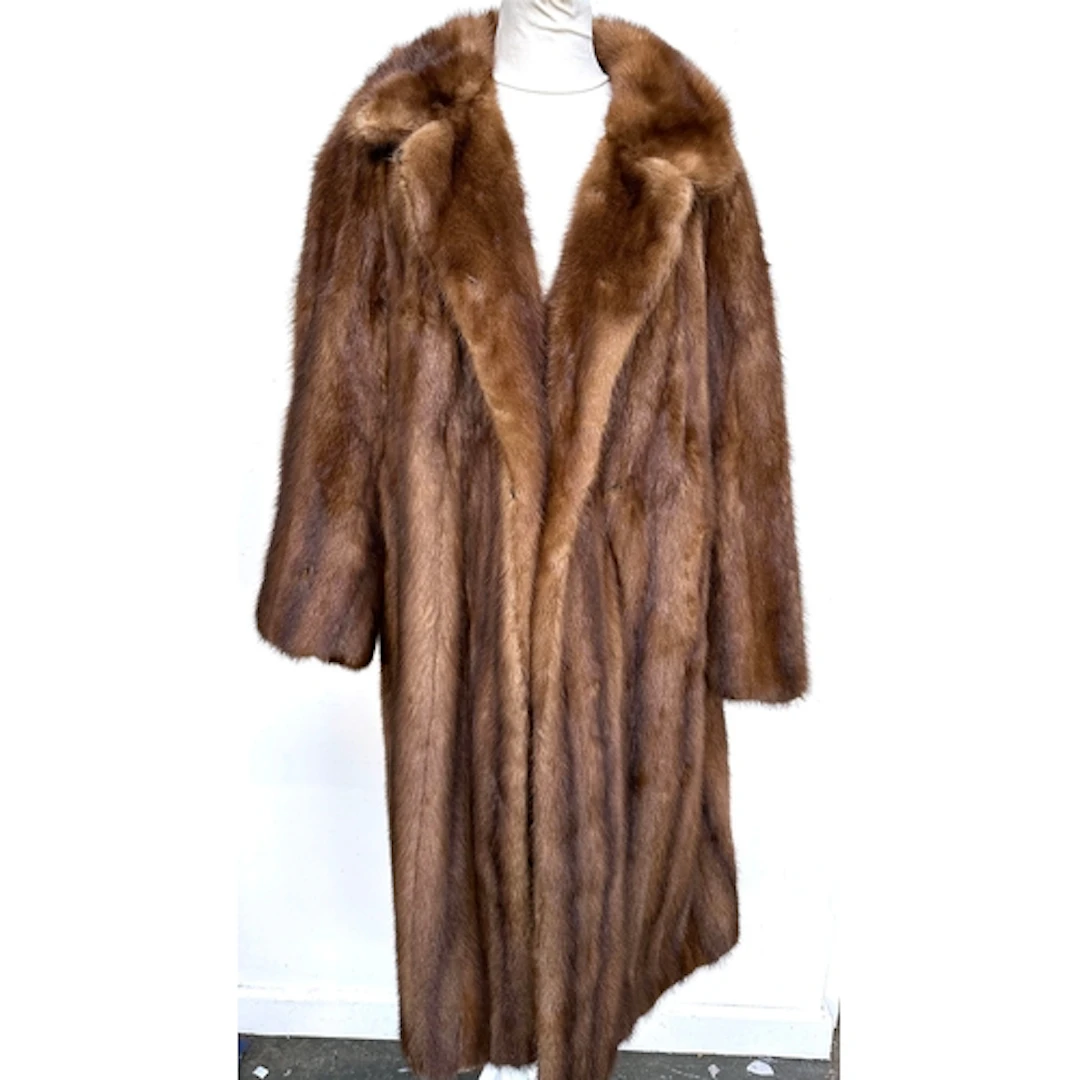 A ladies mink coat