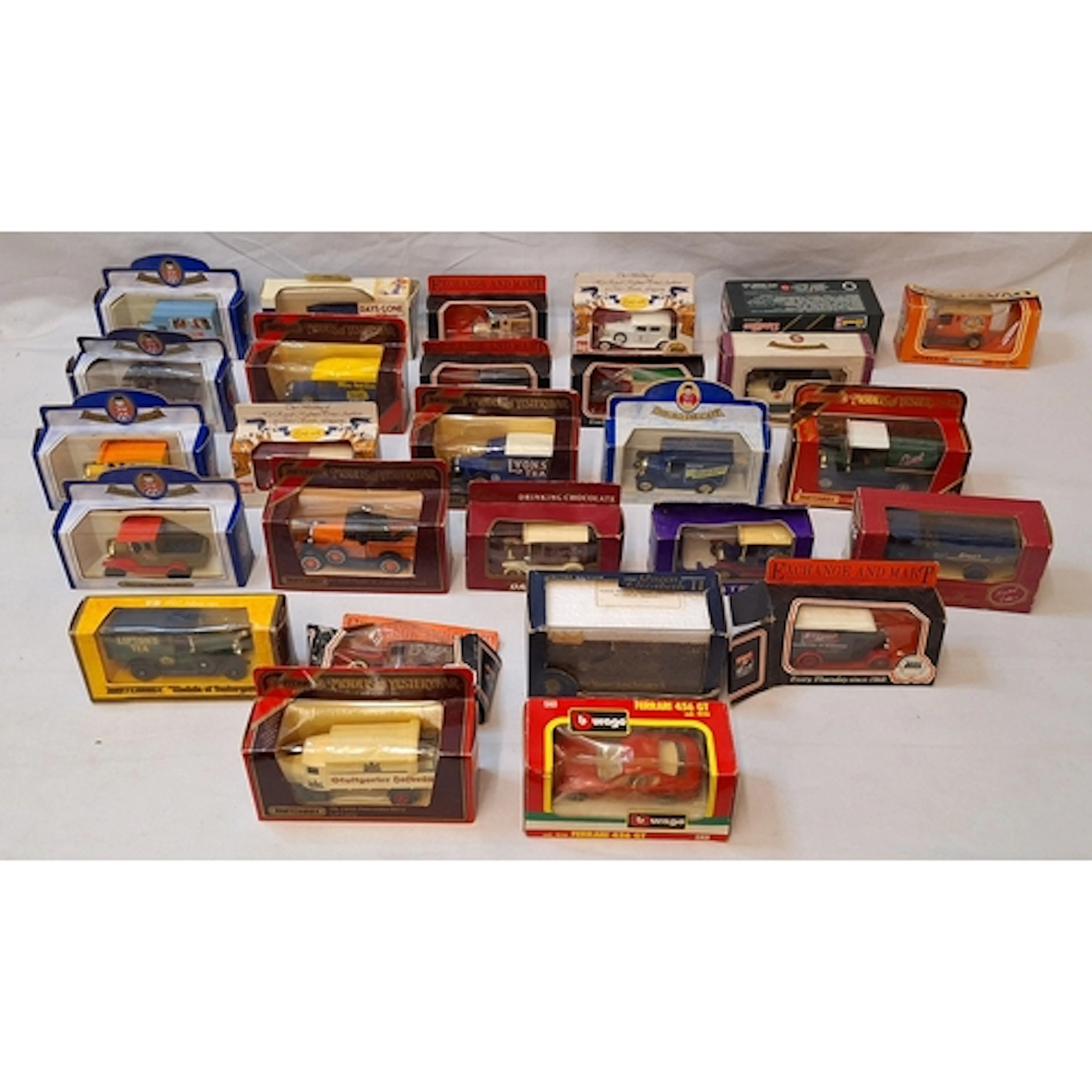 Model Die Cast Vehicles incl. Burago Ferrari 456GT, Limited ...