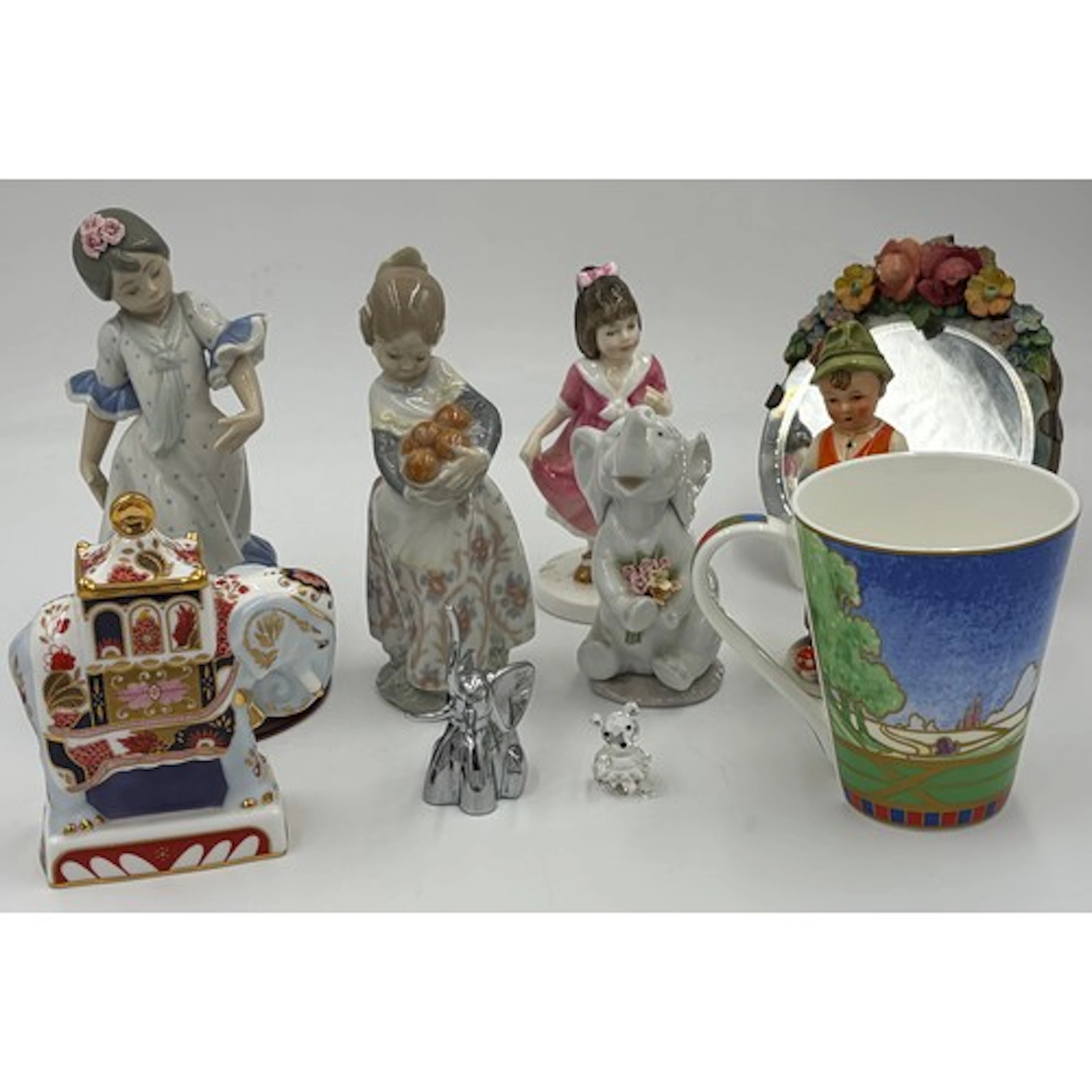 Various ceramics to include a Royal Worcester Connoisseur Co...