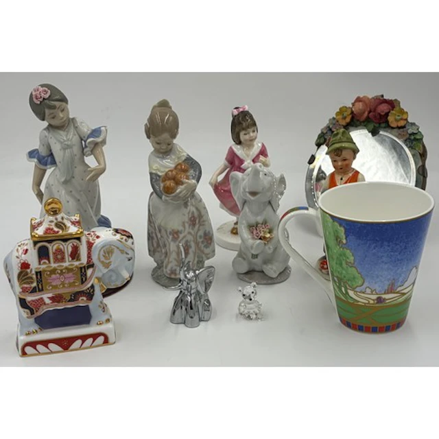 Various ceramics to include a Royal Worcester Connoisseur Co...