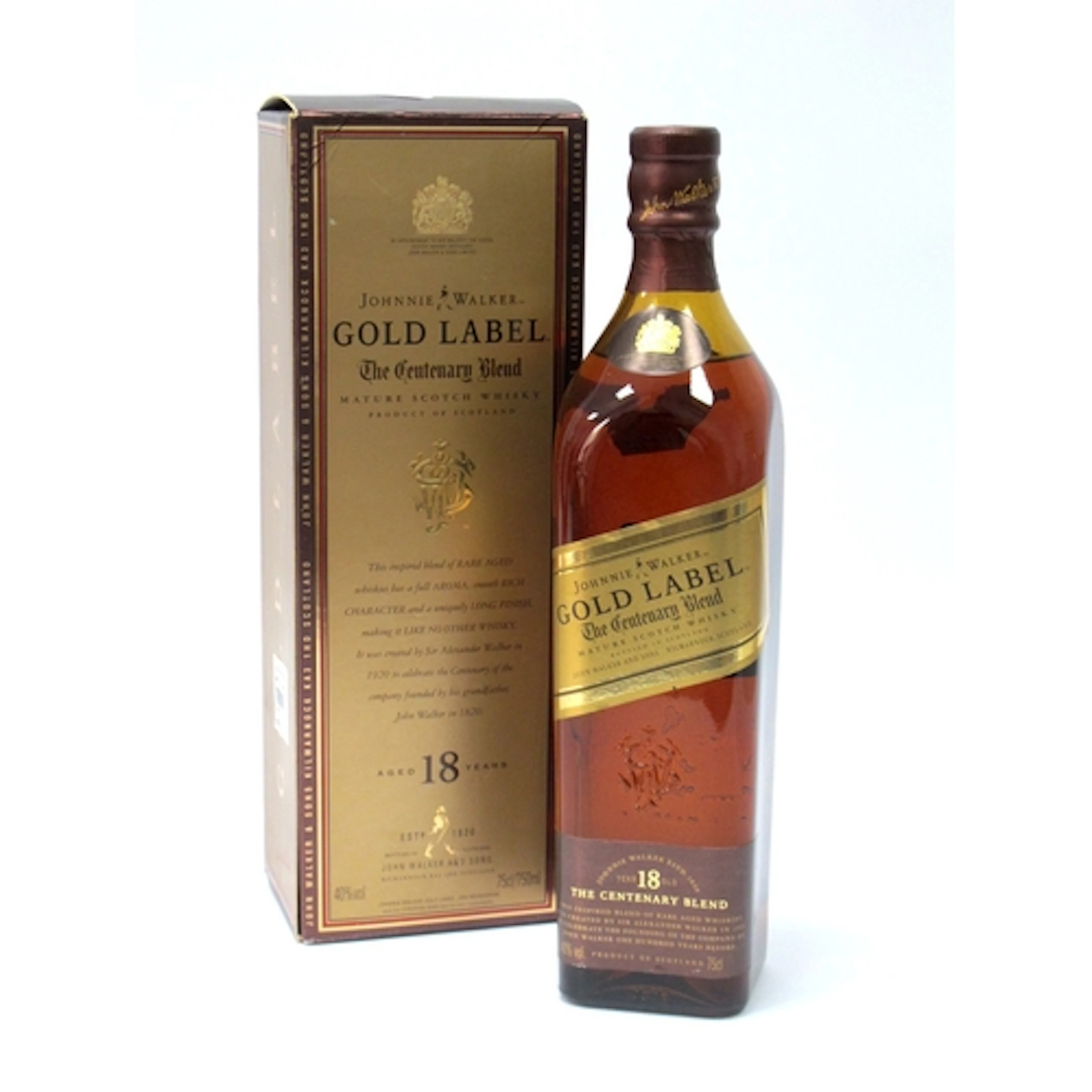 Whisky - Johnnie Walker Gold Label The Centenary Blend Matur...