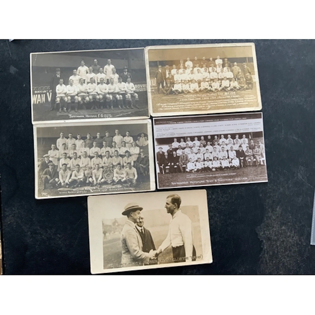 Tottenham Pre War Football Postcards: Grimsdell meets the Pr...
