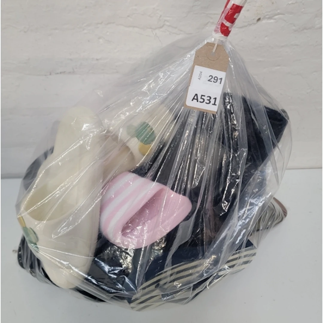 ONE BAG OF MAINLY LADIES SHOES