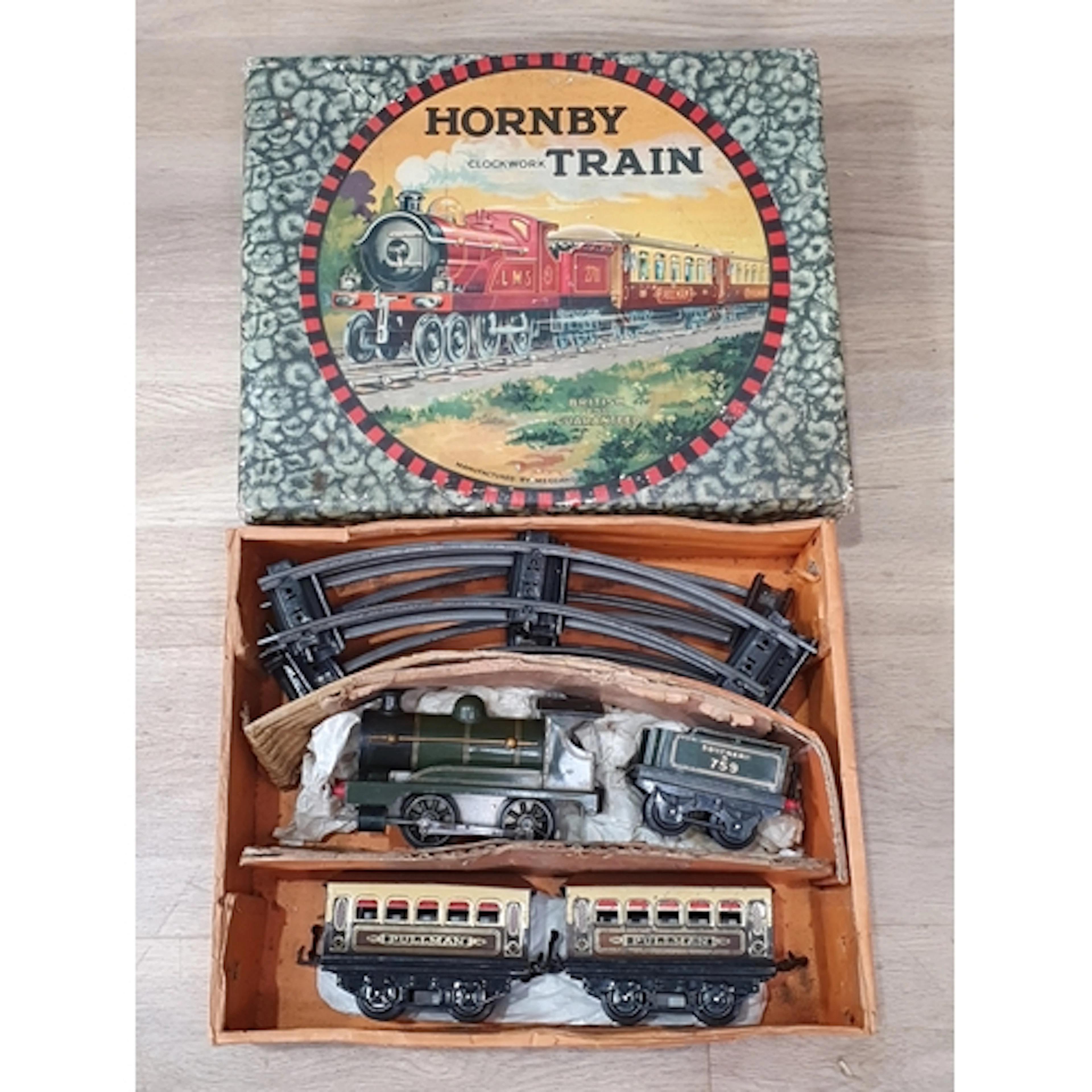 A boxed Hornby 0 gauge No.0 clockwork Southern Region 0-4-0 ...
