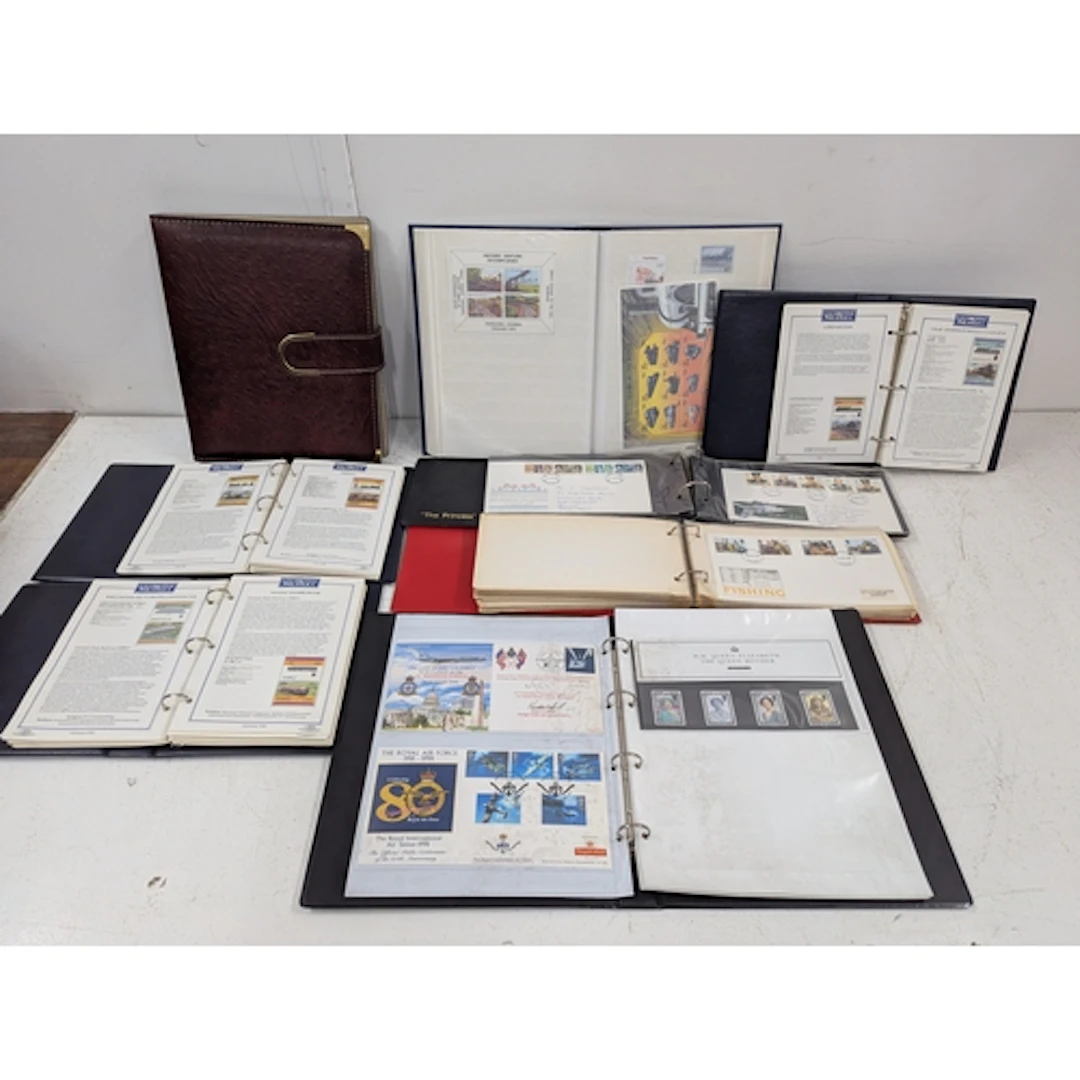 Railway related postage stamps to include First Day covers L...