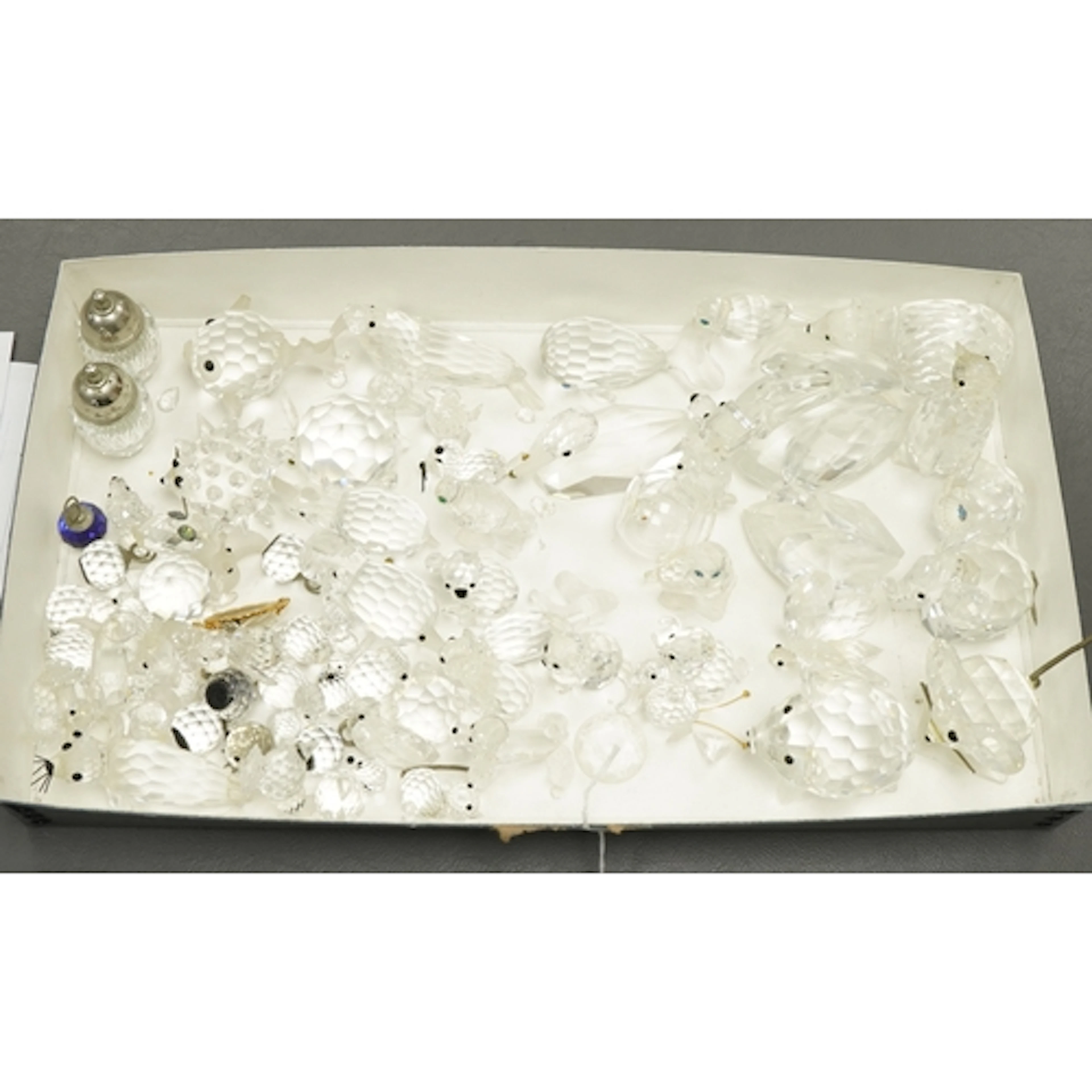 A quantity of Swarovski crystal animal figures to include to...