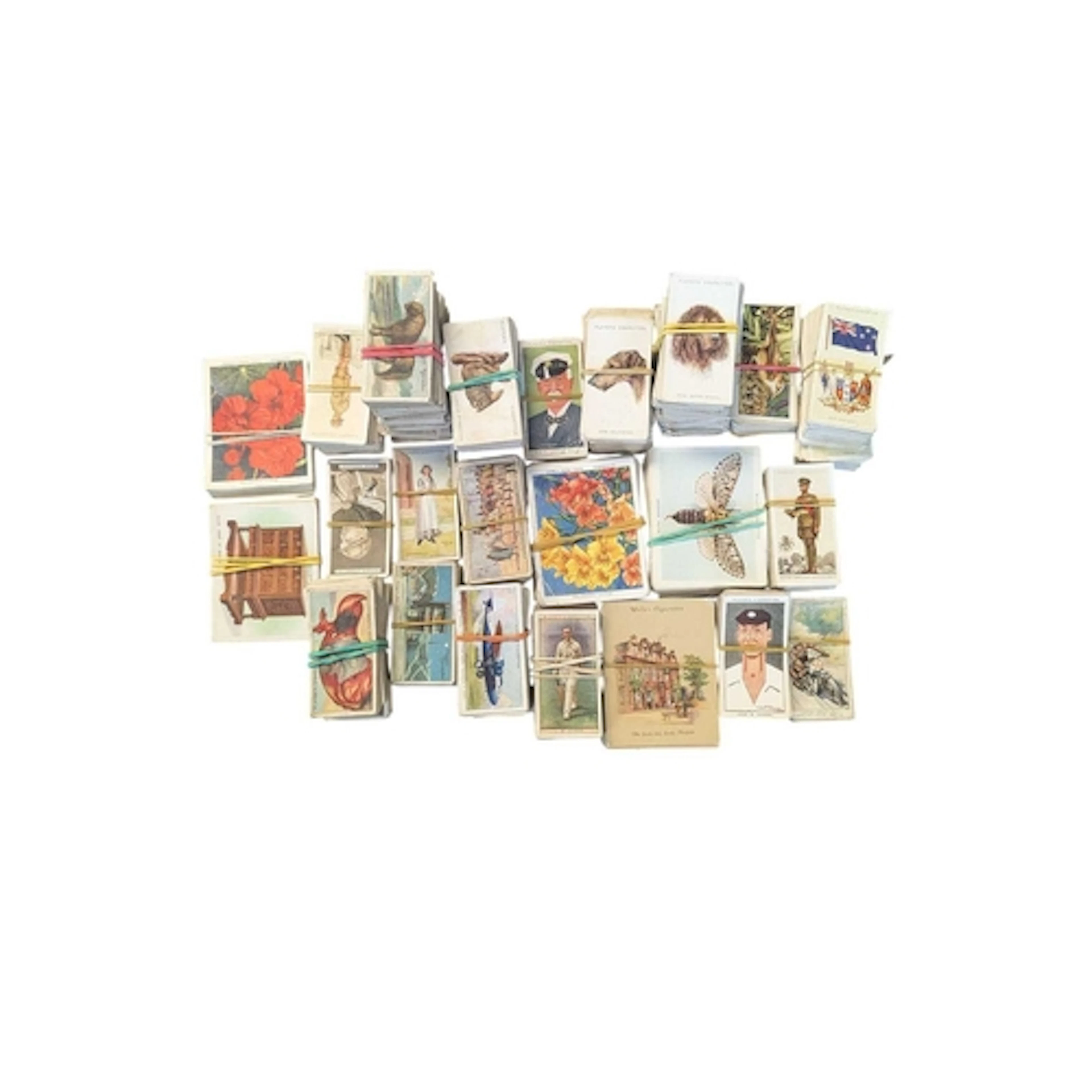 A large collection of 20th century cigarette cards. The coll...