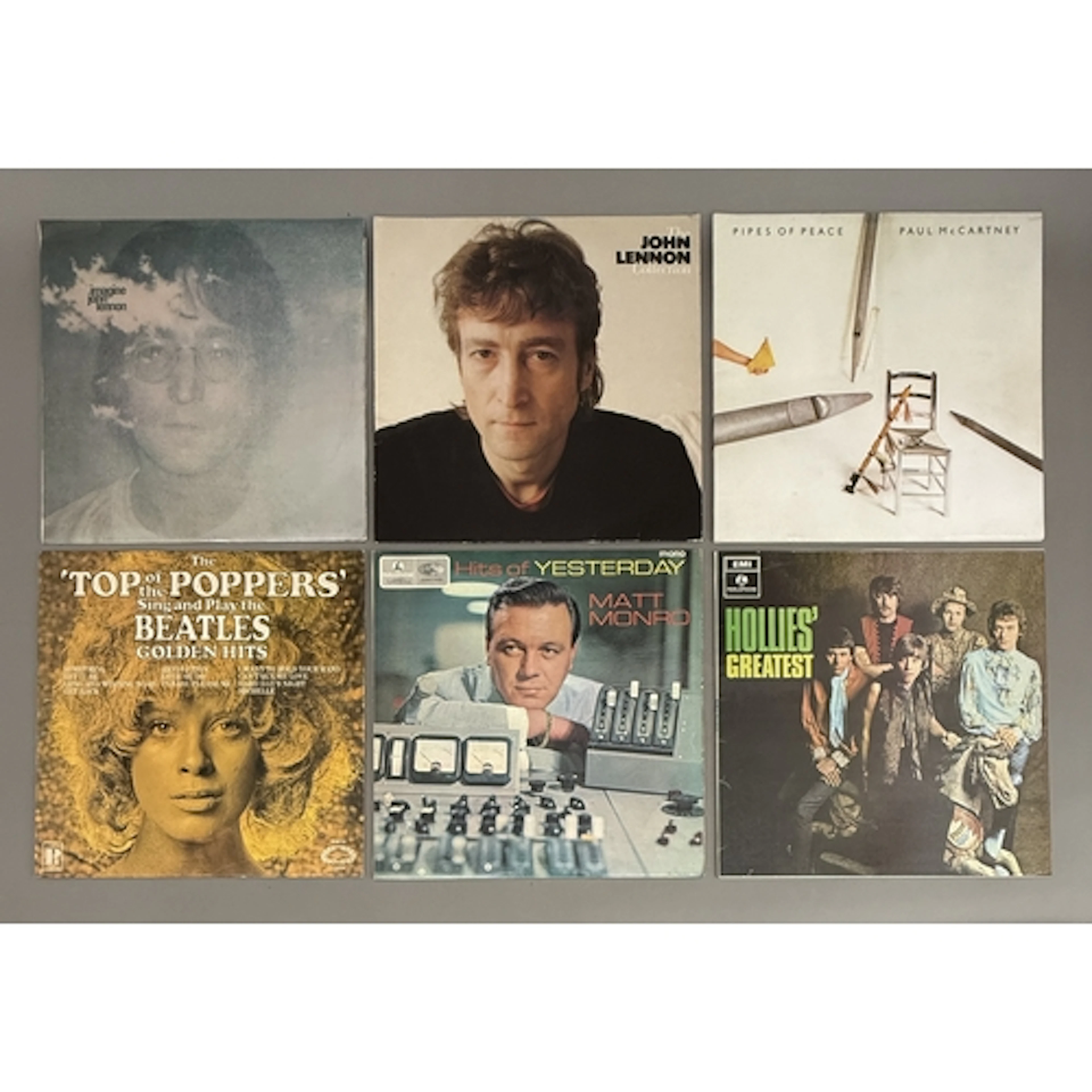 Six LPs -- Imagine, John Lennon; The John Lennon Collection;...