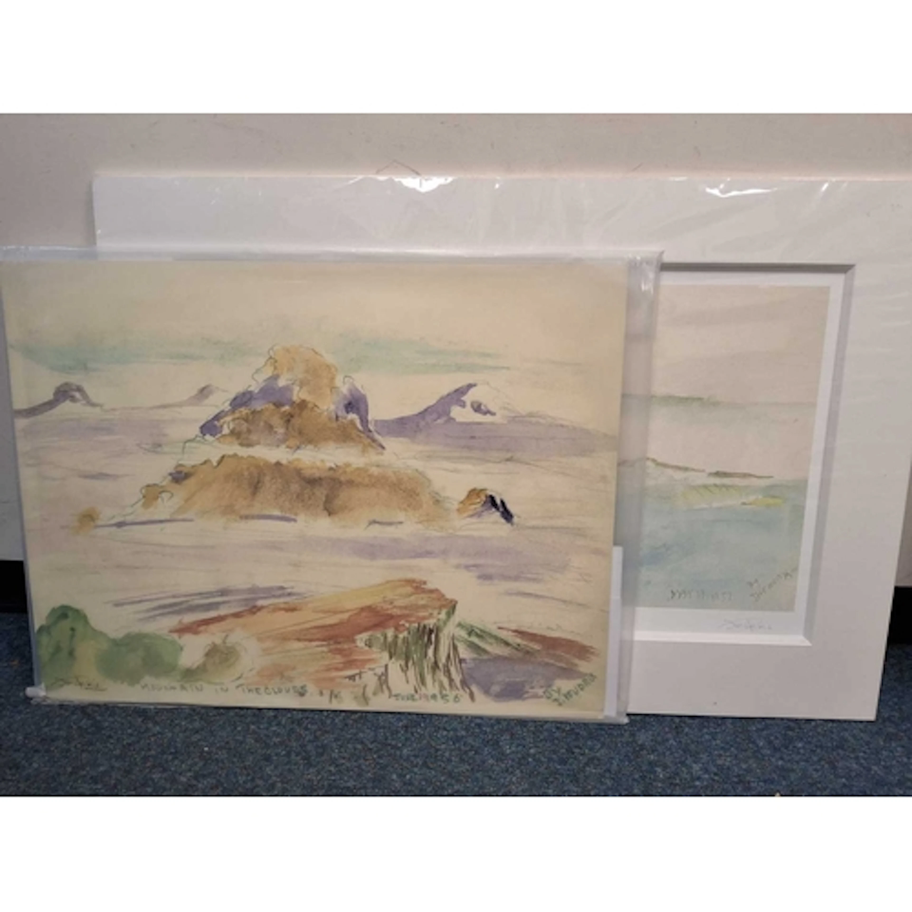 JIMI HENDRIX - TWO LIMITED EDITION PRINTS, comprising 'Mount...
