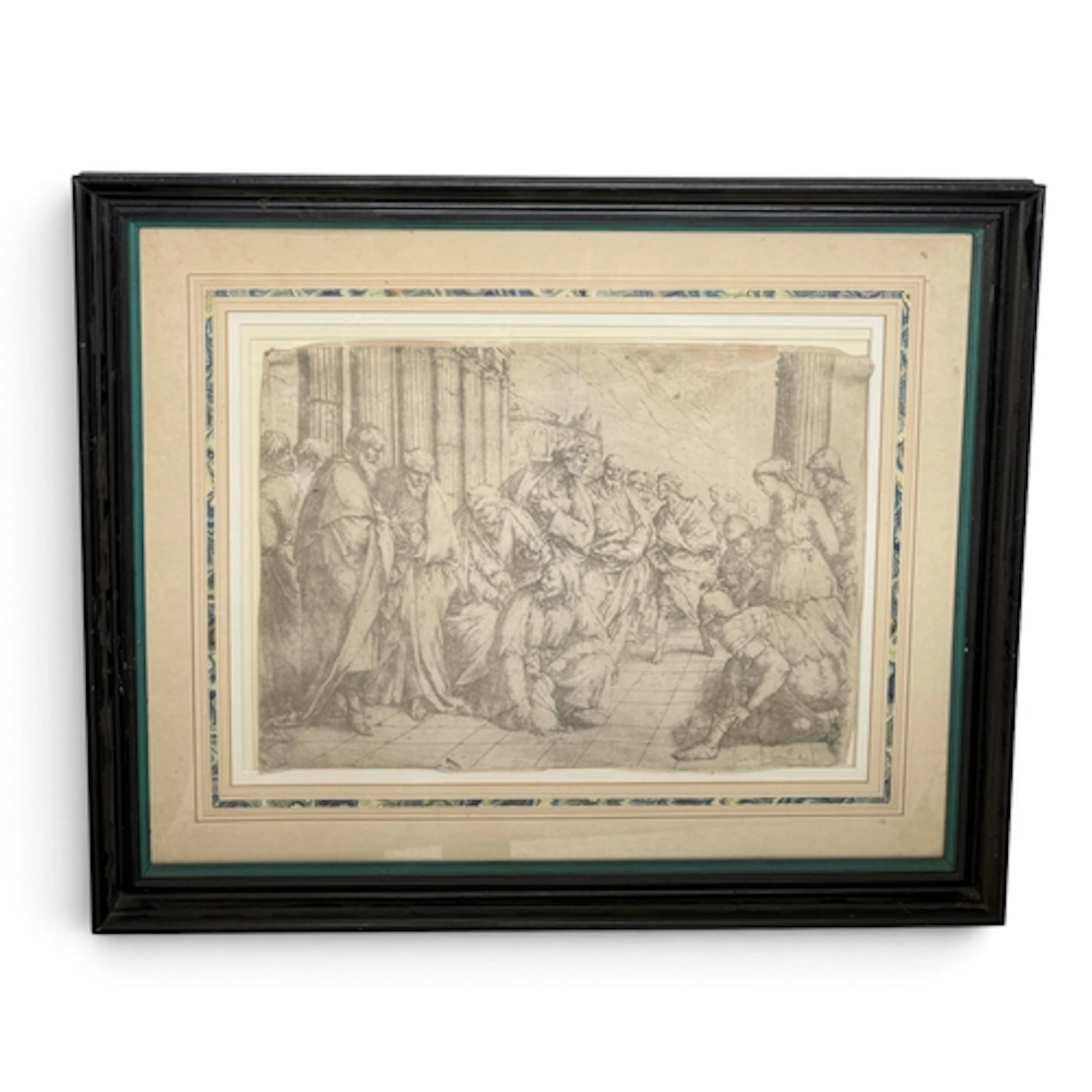 LUCA GIORDANO (ITALIAN 1634-1705): 'CHRIST AND THE ADULTRESS...