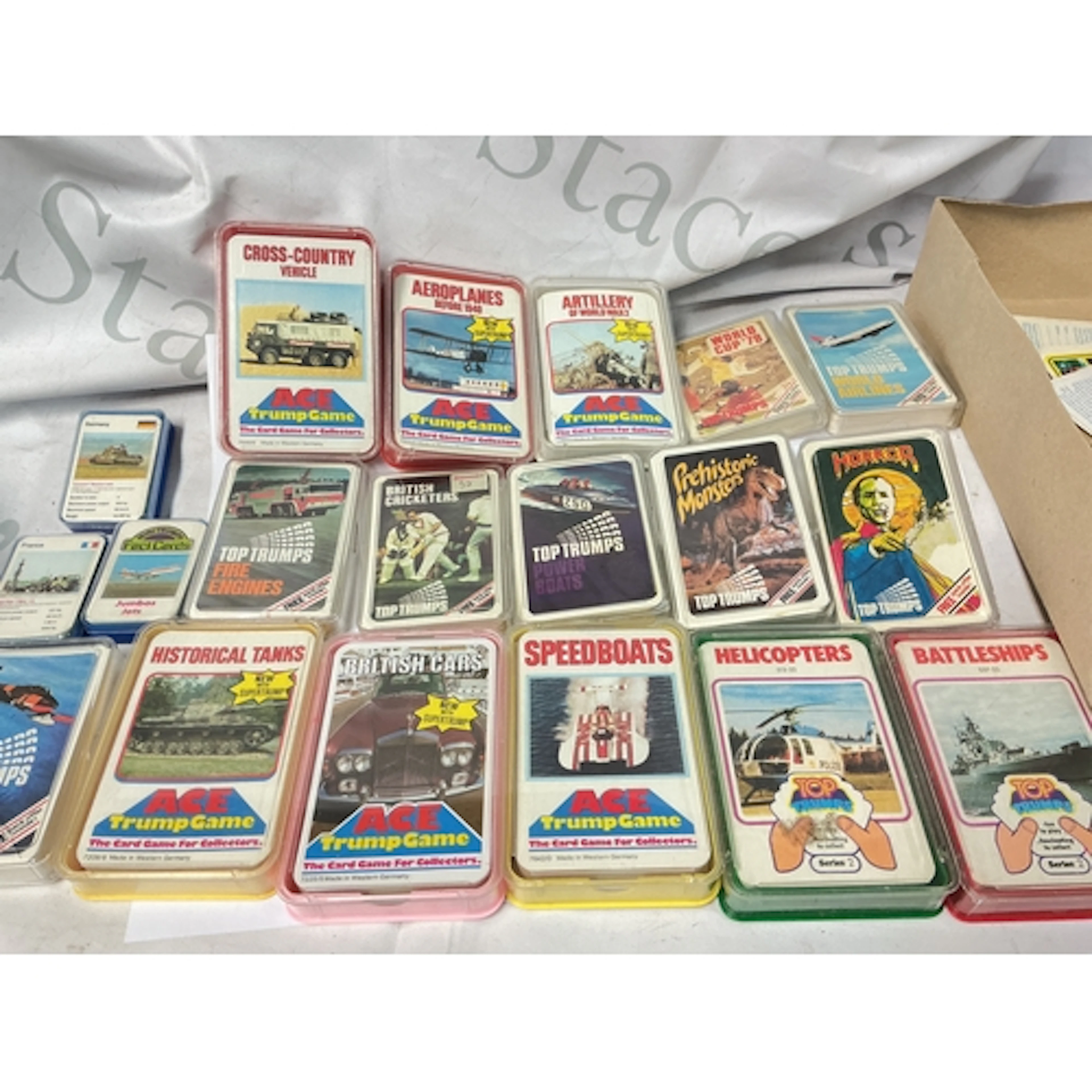 A Small Collection Of Vintage Top Trumps. No Reserve.