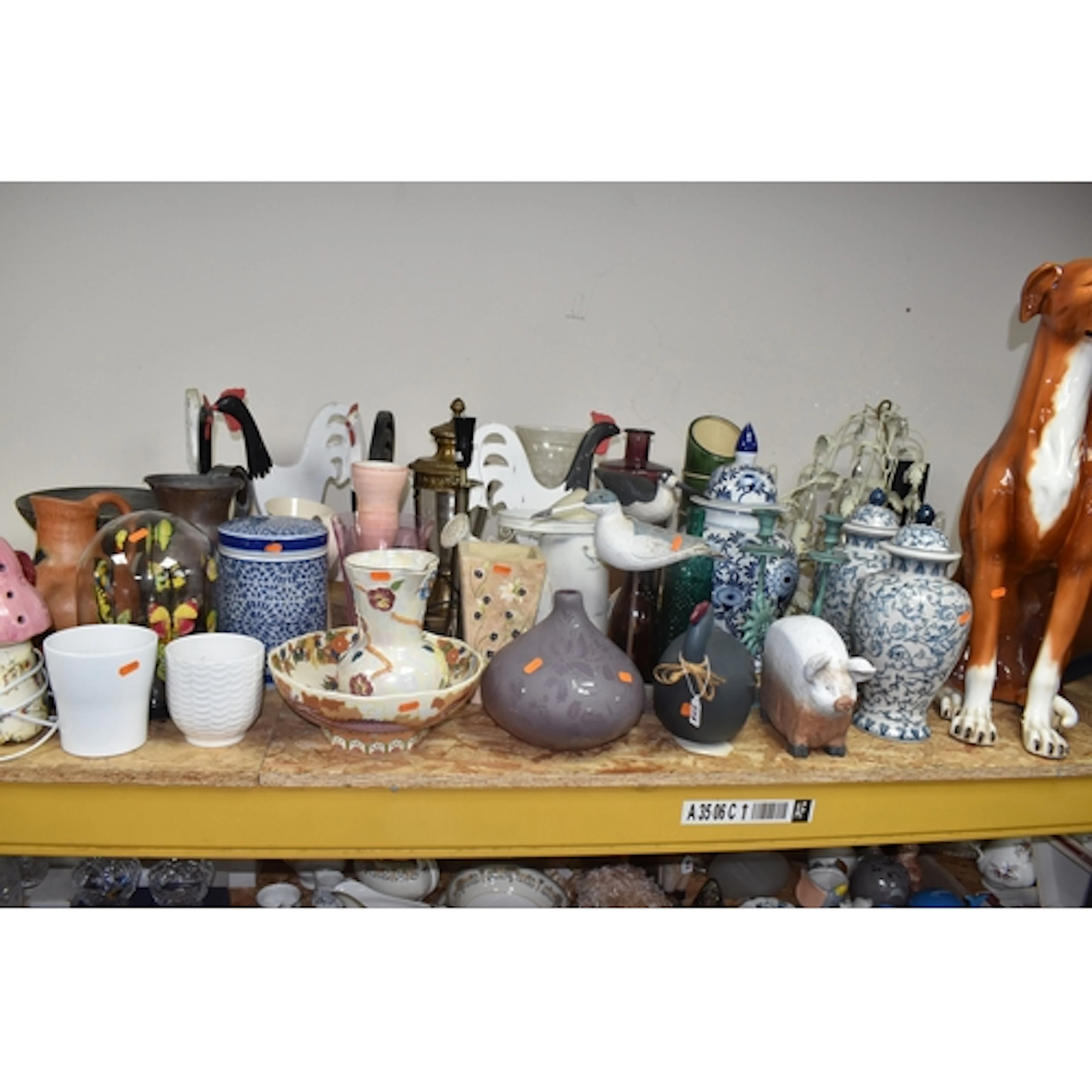 A LARGE COLLECTION OF ASSORTED ORNAMENTS to include am Arthu...