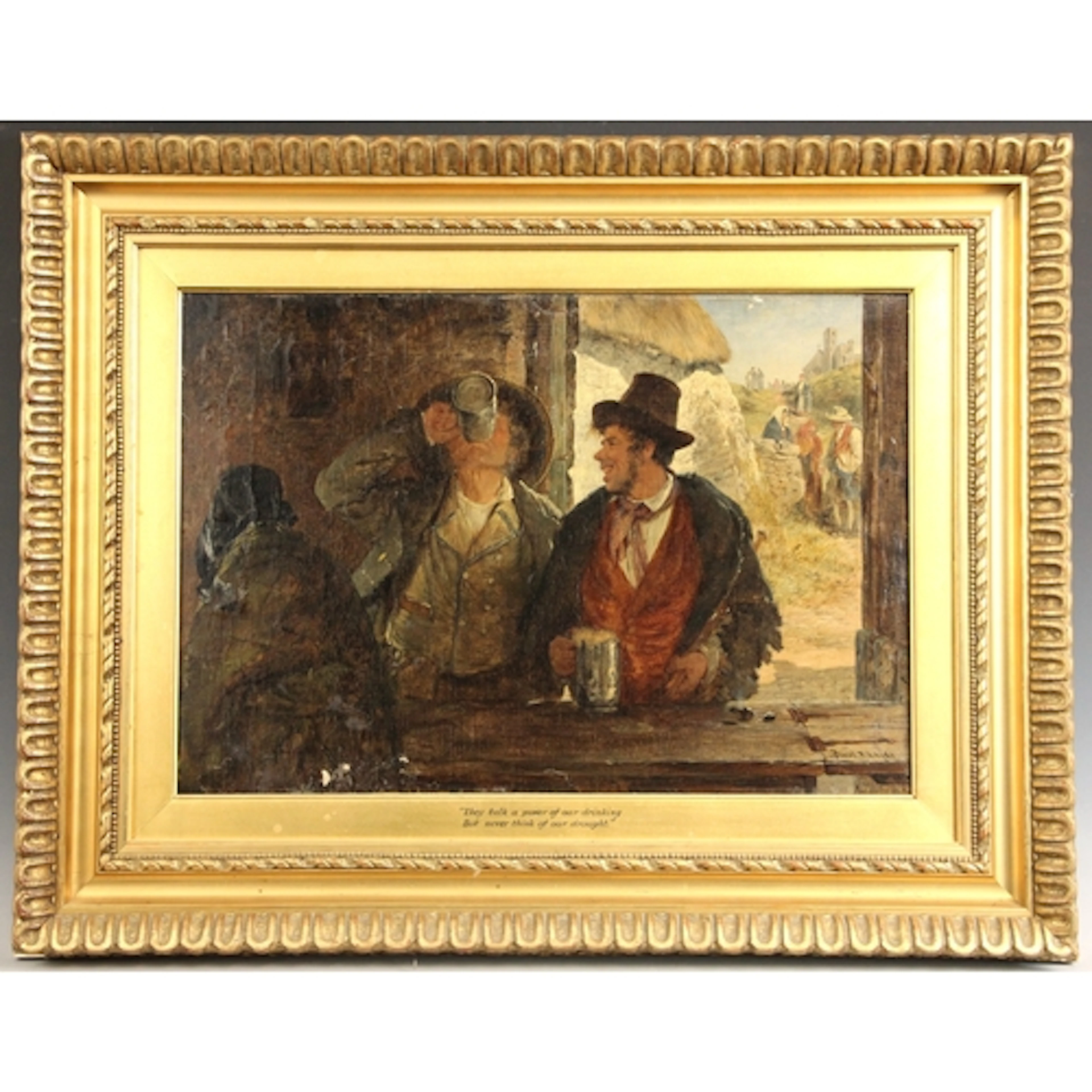 Erskine Nicol RSA ARA (Scottish, 1825-1904), 'They Talk A ...