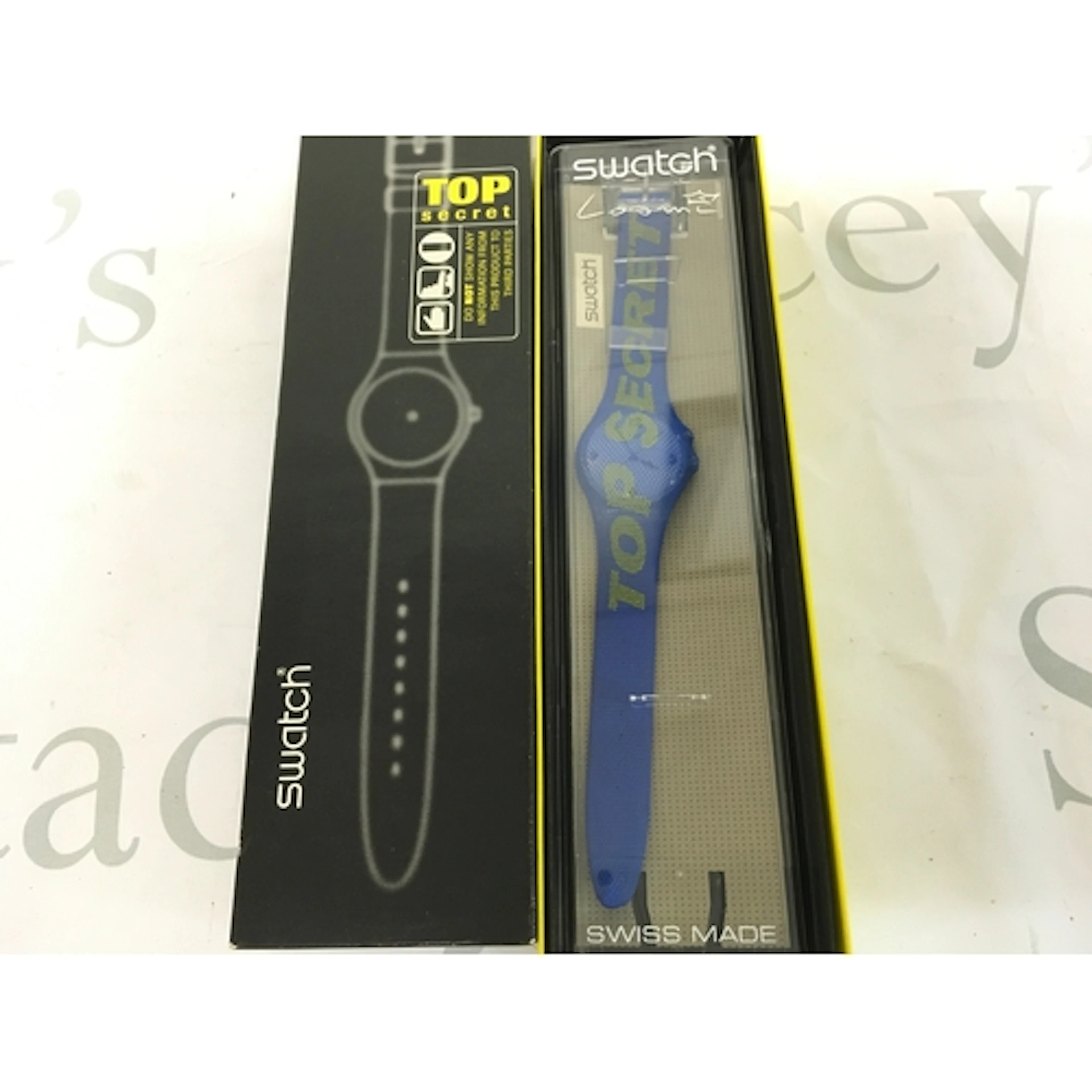1998 Swatch "Top Secret" Loomi (model GK905)wristwatch, feat...
