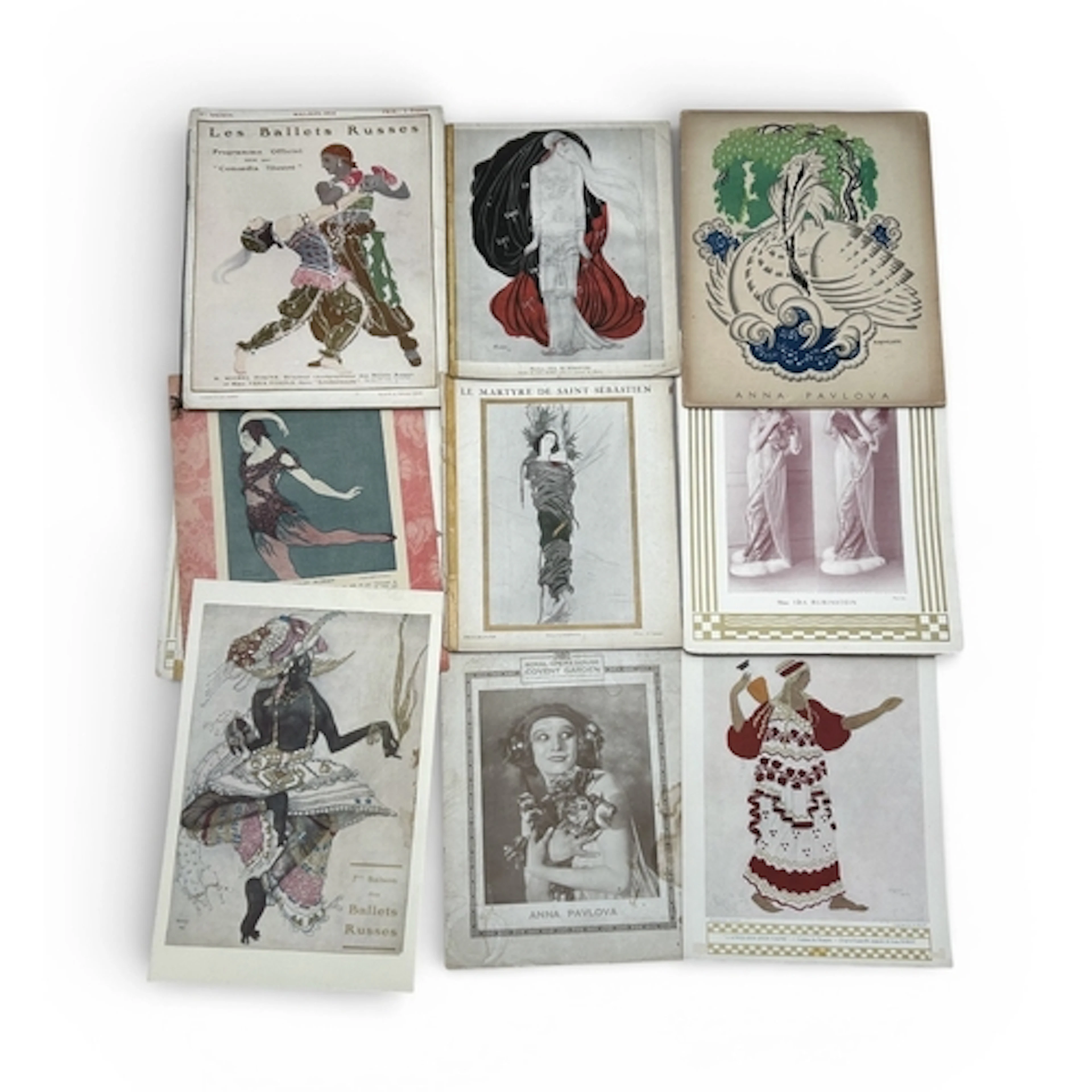 A COLLECTION OF 1910S AND 1920S OPERA AND BALLET EPHEMERA FE...