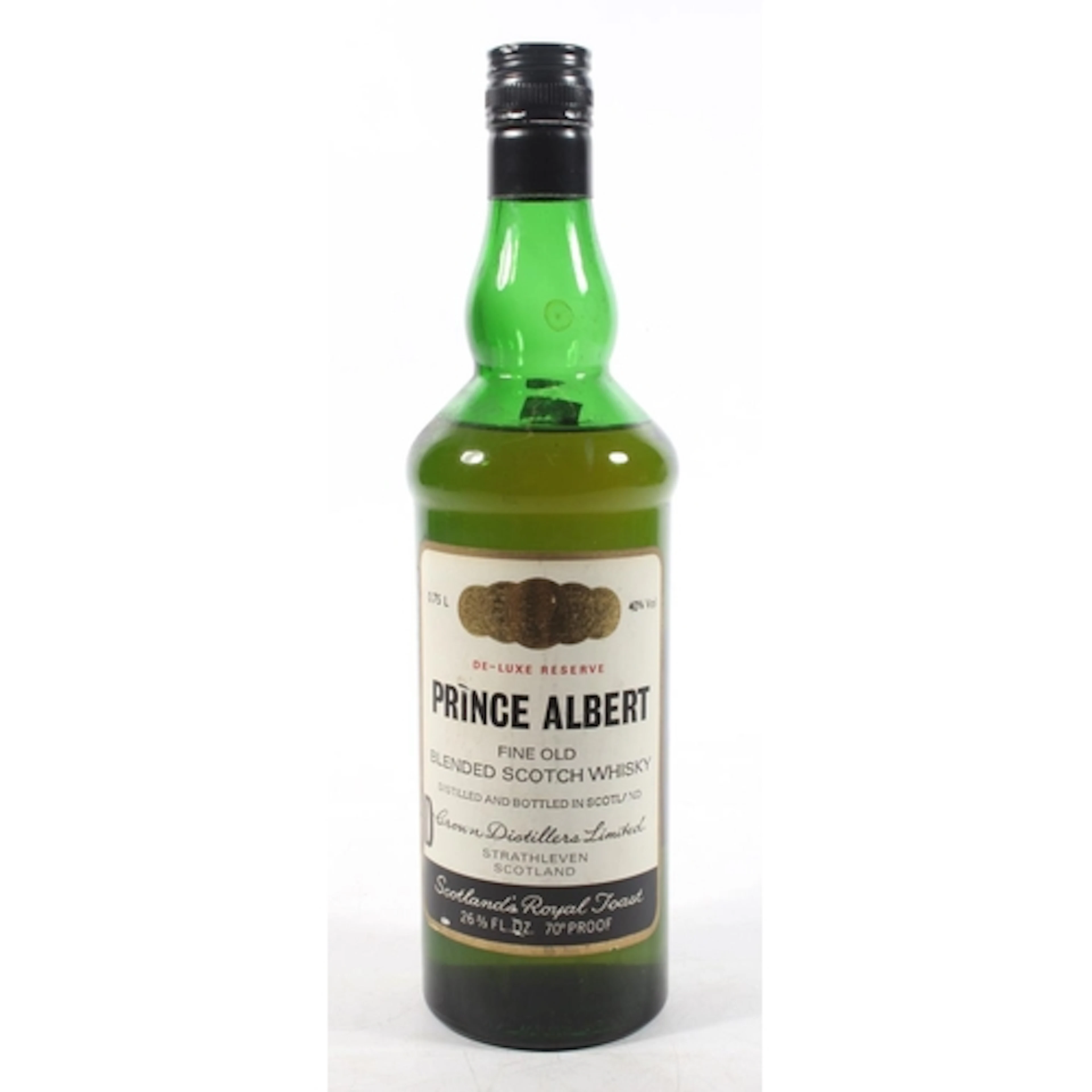 PRINCE ALBERT fine old blended Scotch whisky by Crown Distil...