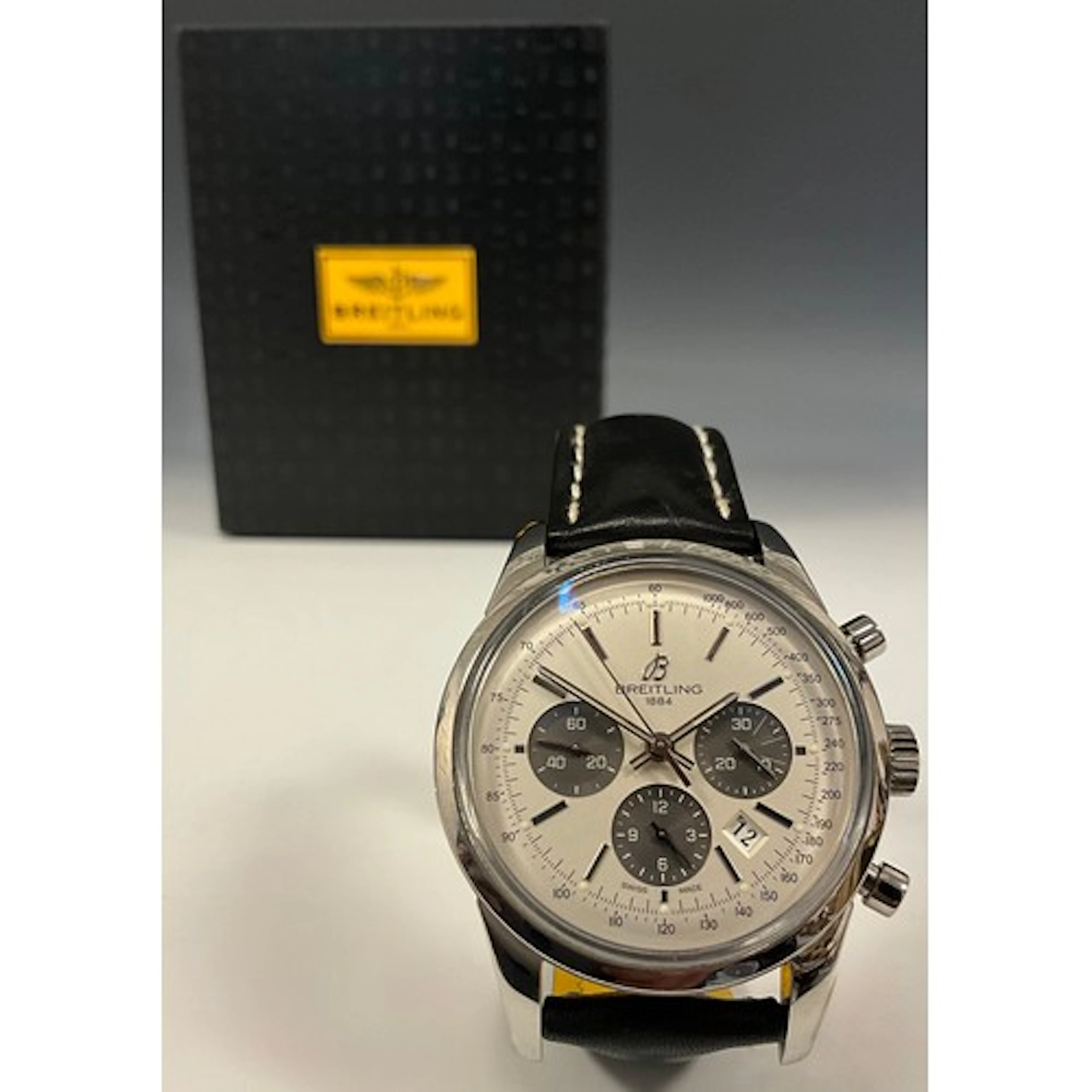 Breitling - a Transocean Chronograph automatic wristwatch, r...