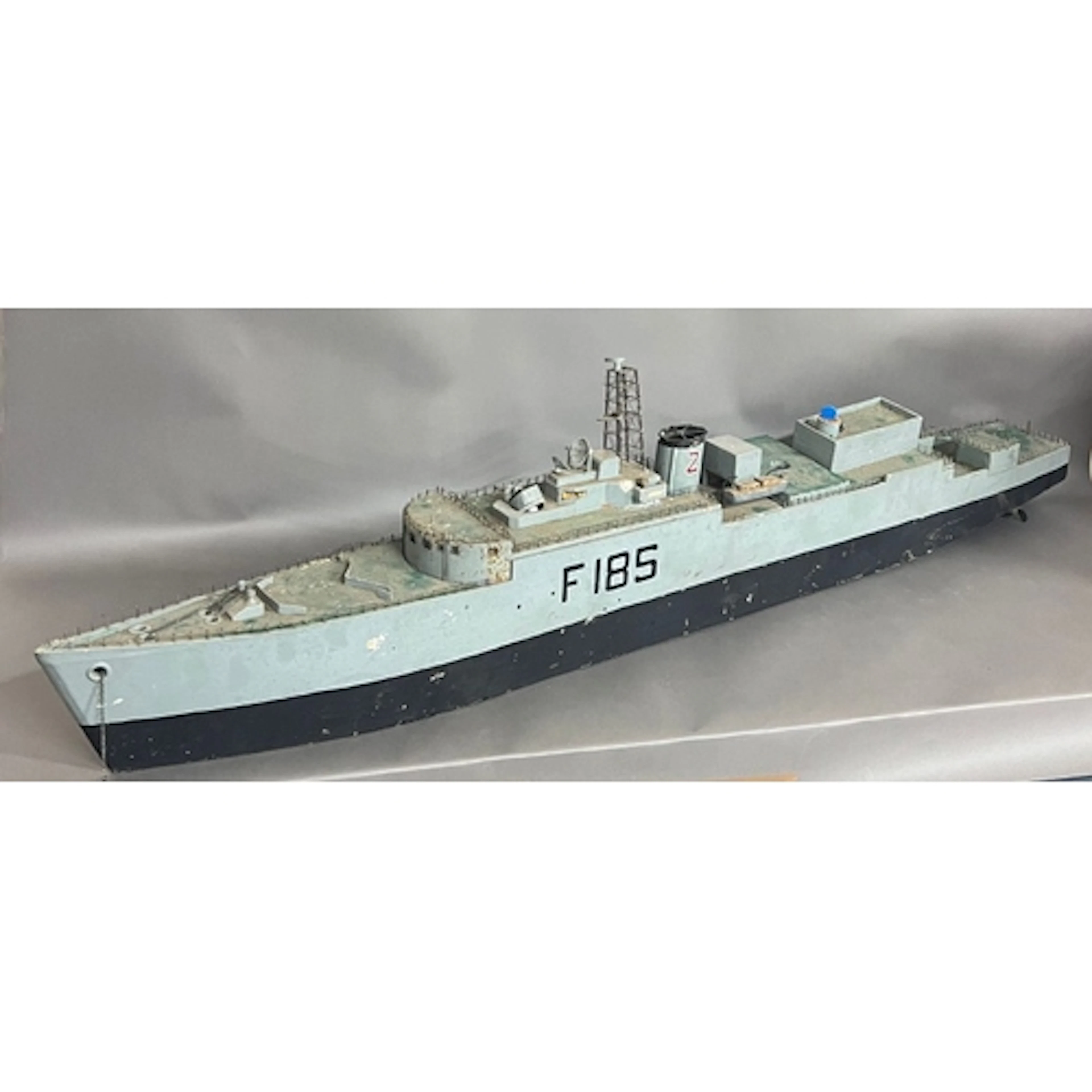 Hand made model of HMS Relentless This incredible warship w...