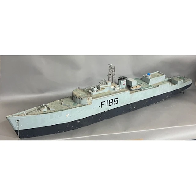Hand made model of HMS Relentless This incredible warship w...