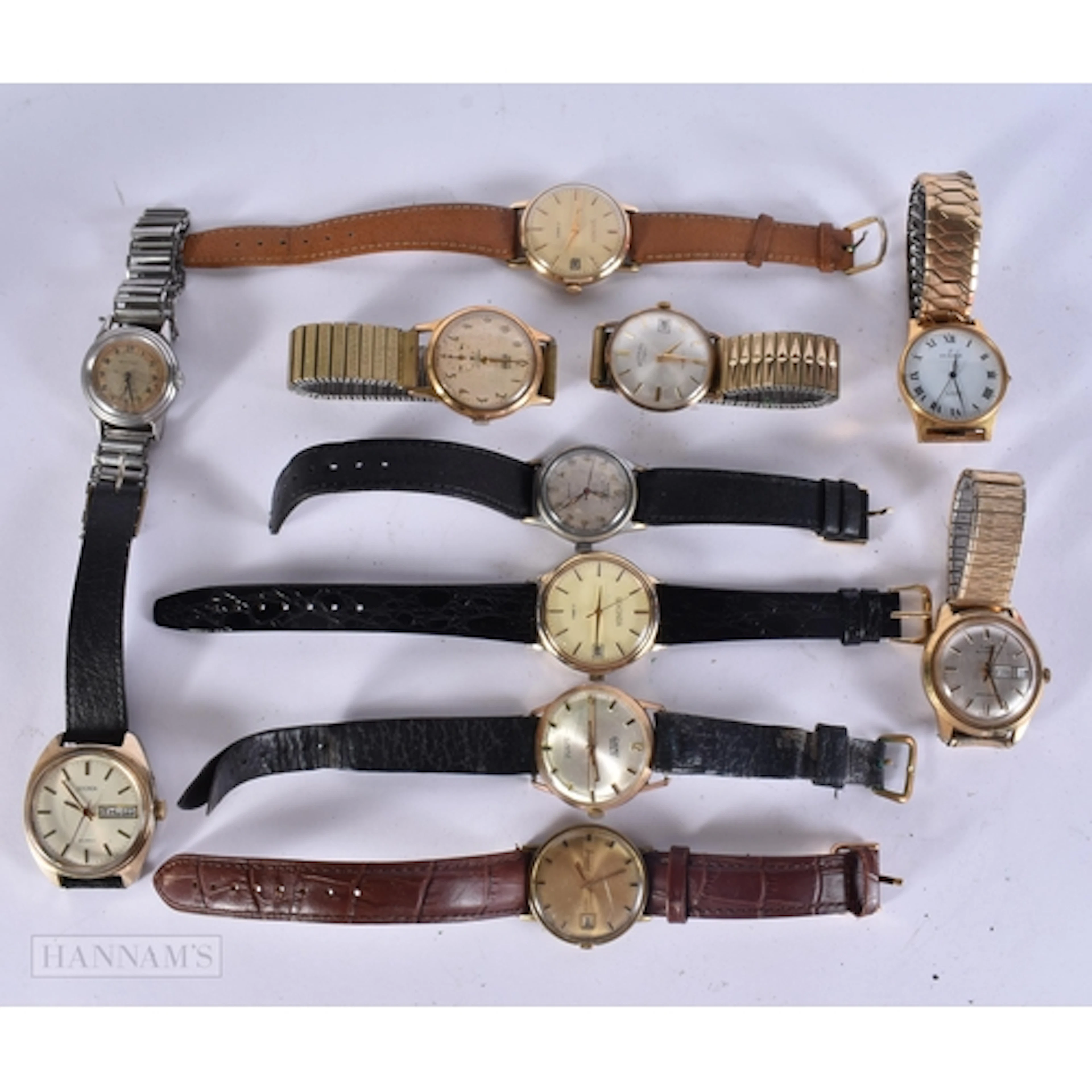 Vintage Mechanical Watches Job lot. Untested. (qty)