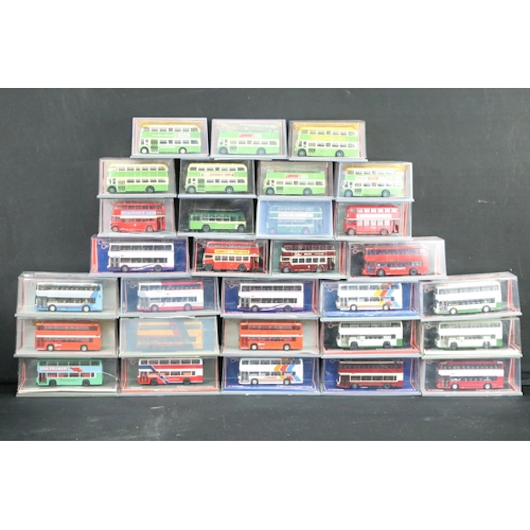 30 Boxed / cased Corgi Original Omnibus diecast model buses ...