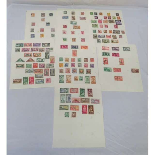 Stamps: Album Leaves Used New Zealand, catalogue value £396