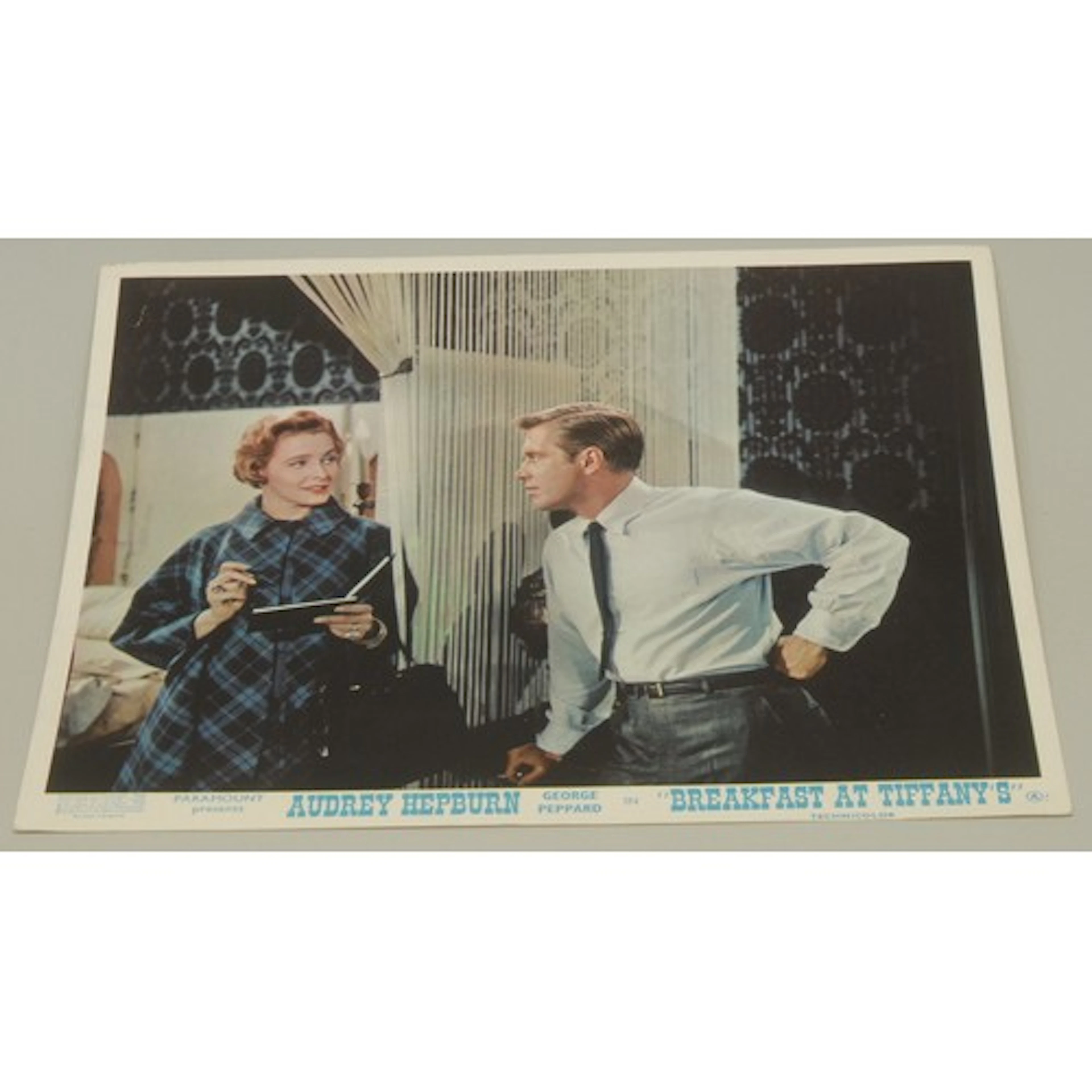 Movie Memorabilia - a mid-century Paramount lobby card, Brea...