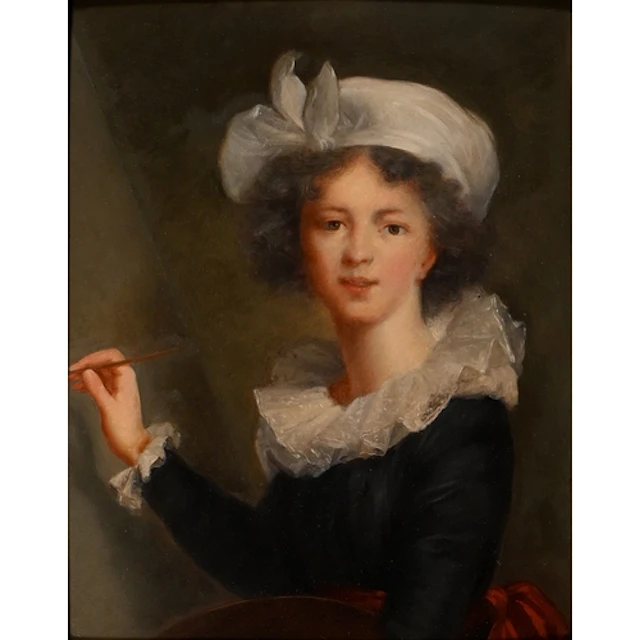 After Elizabeth Vigee Le Brun (1755-1842) - Self Portrait of...