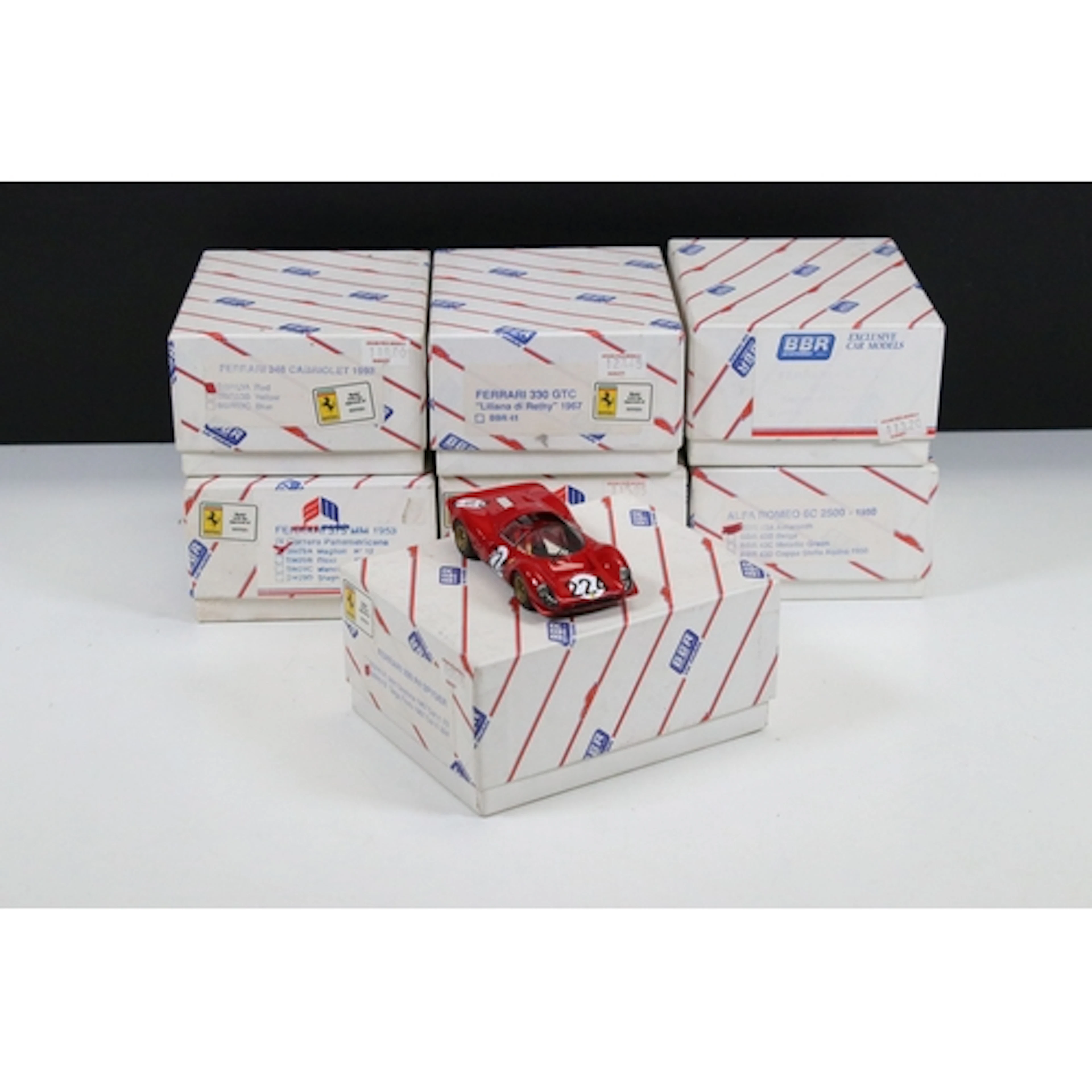 Seven boxed BBR Promotion Car Models diecast models to inclu...