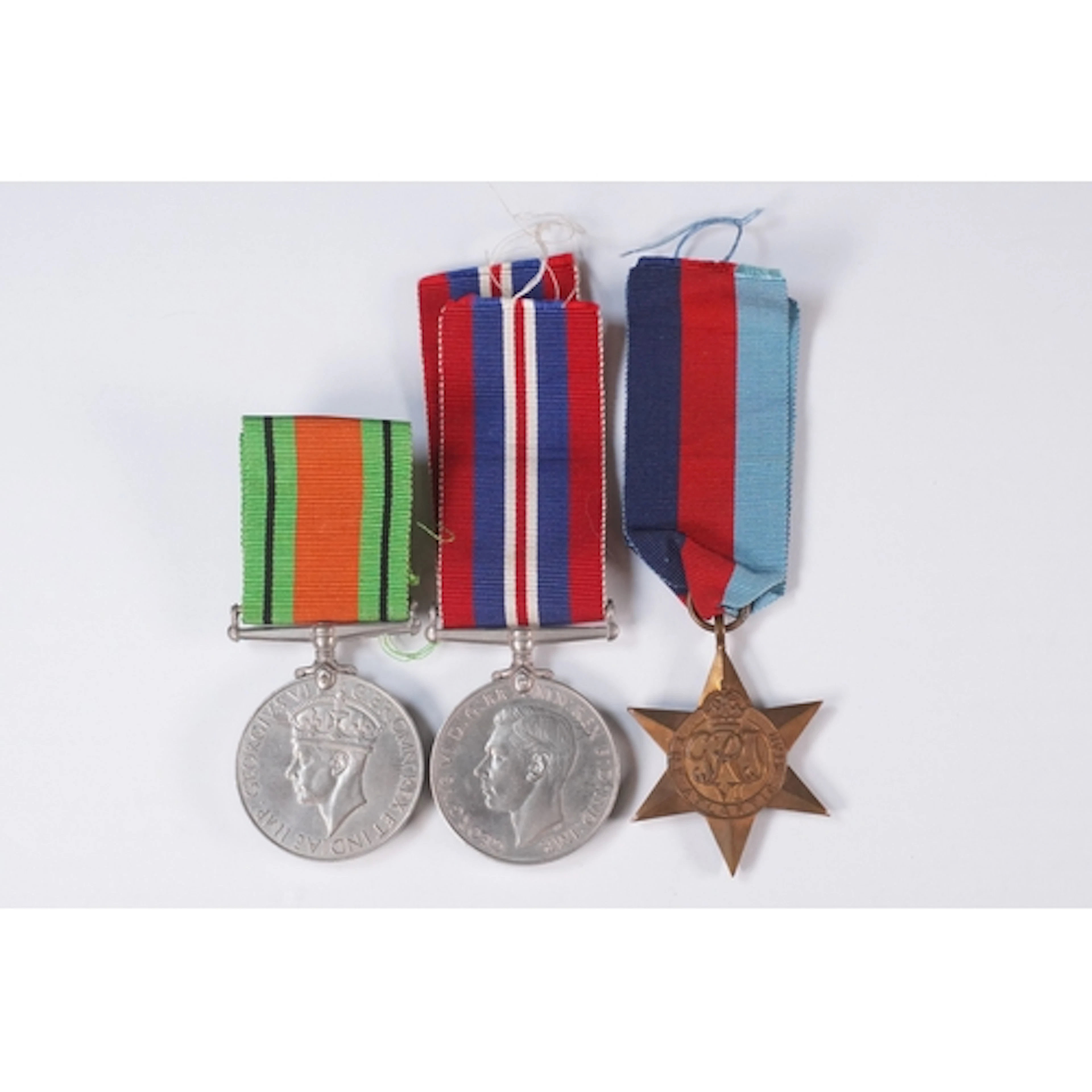 A British World War Two medal group of three to include the ...