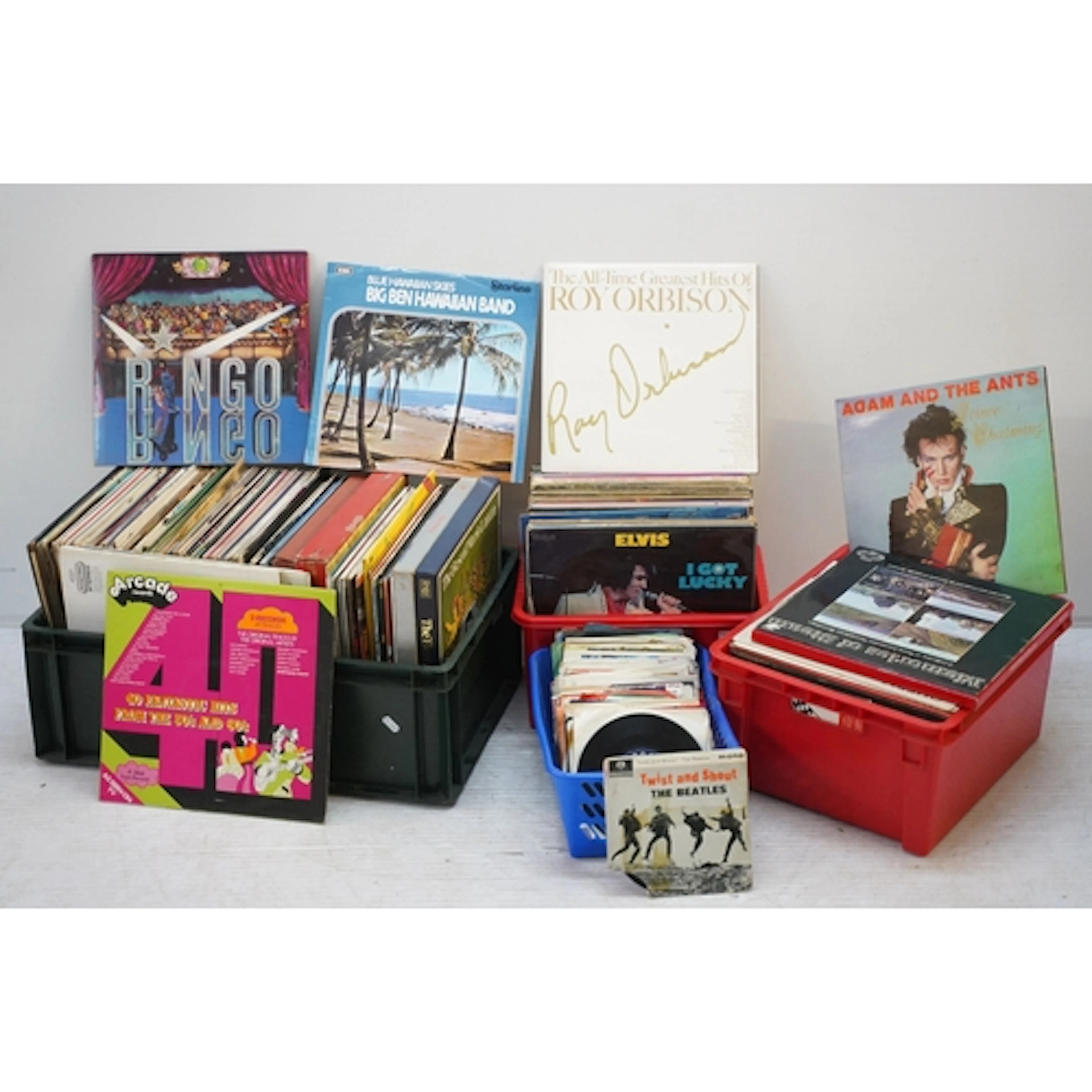 Large vinyl collection to include Ringo Starr 'Ringo', Diana...