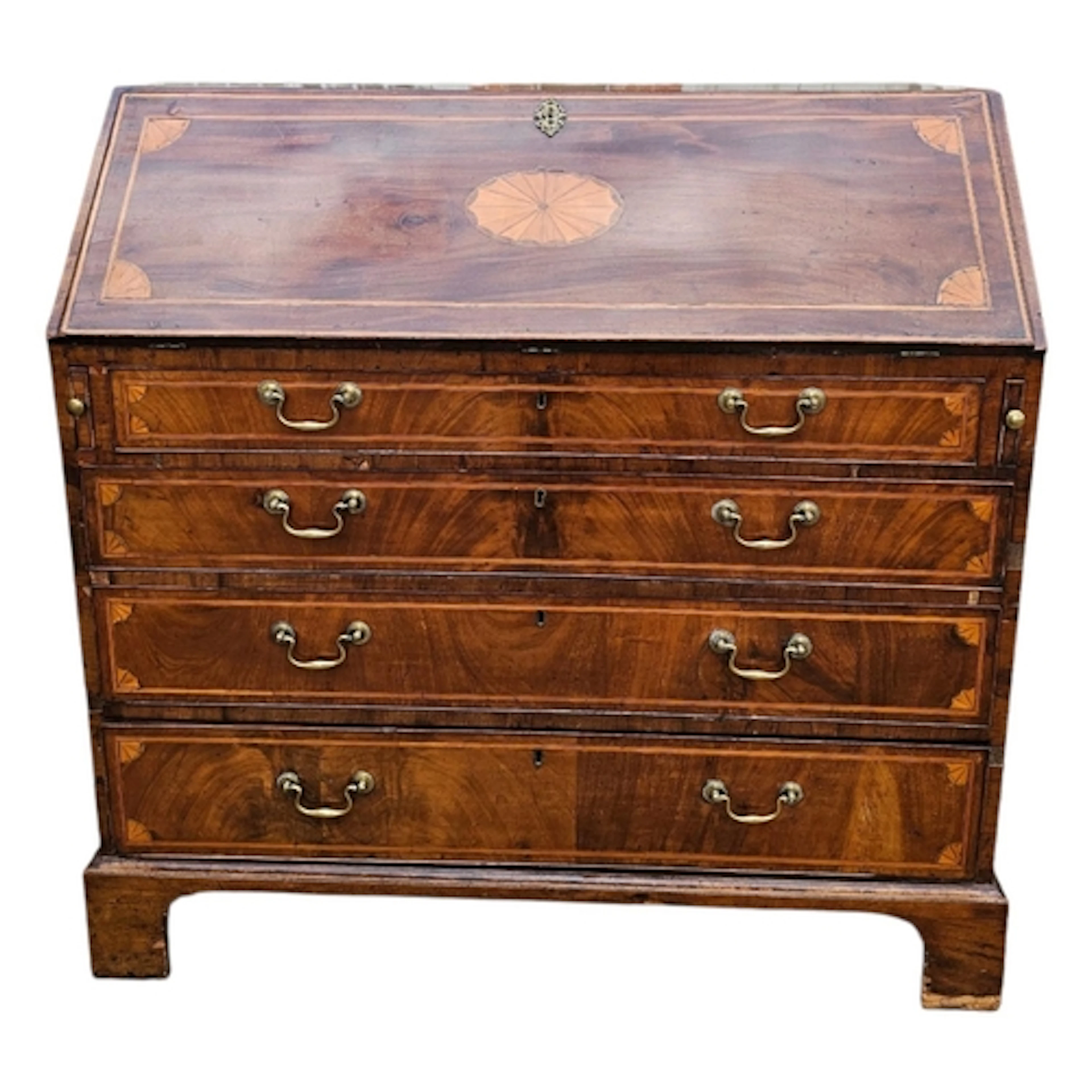 AN 18TH CENTURY THOMAS SHERATON PERIOD AND DESIGN MAHOGANY A...