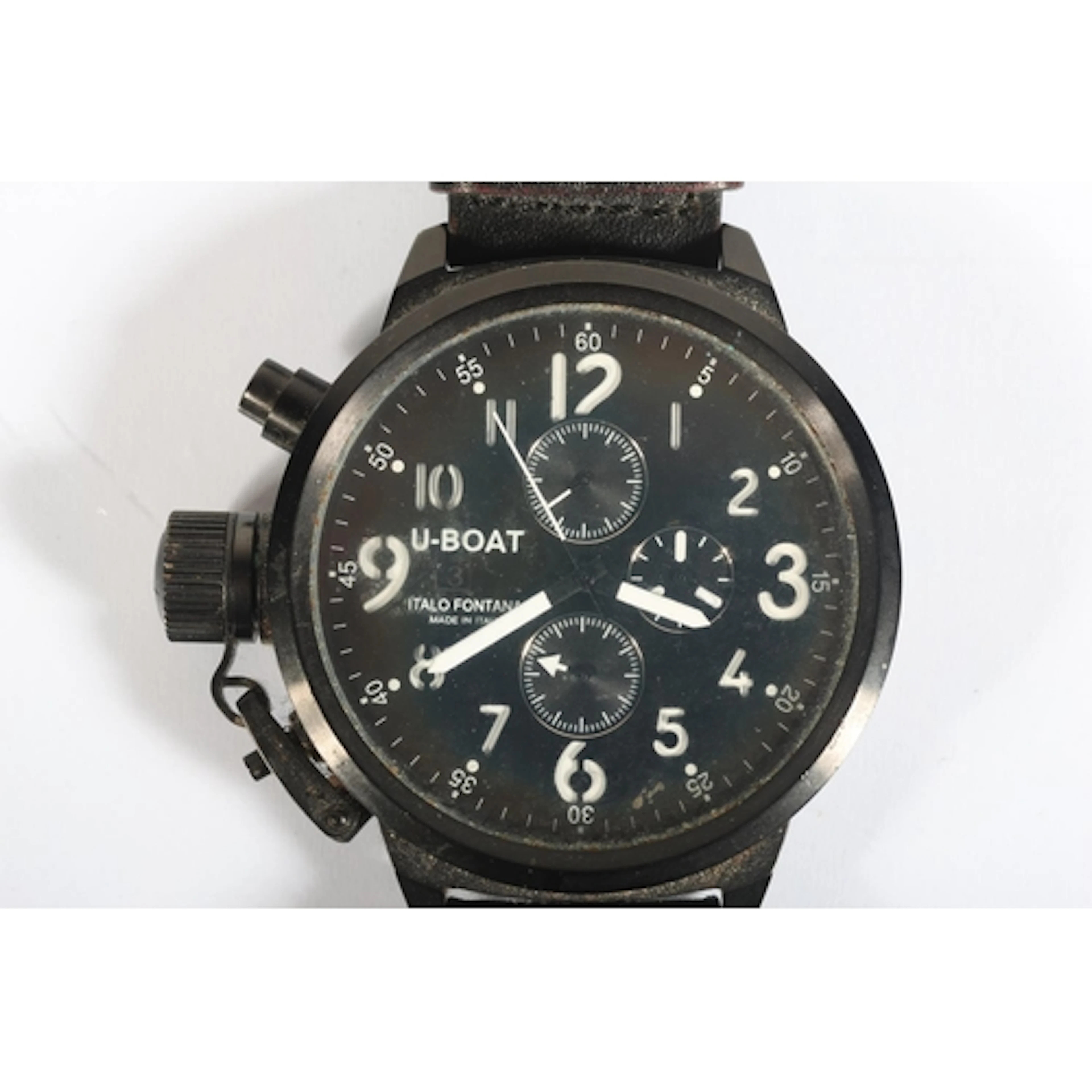 U-Boat Italo Fontana Italian chronograph automatic wristwatc...