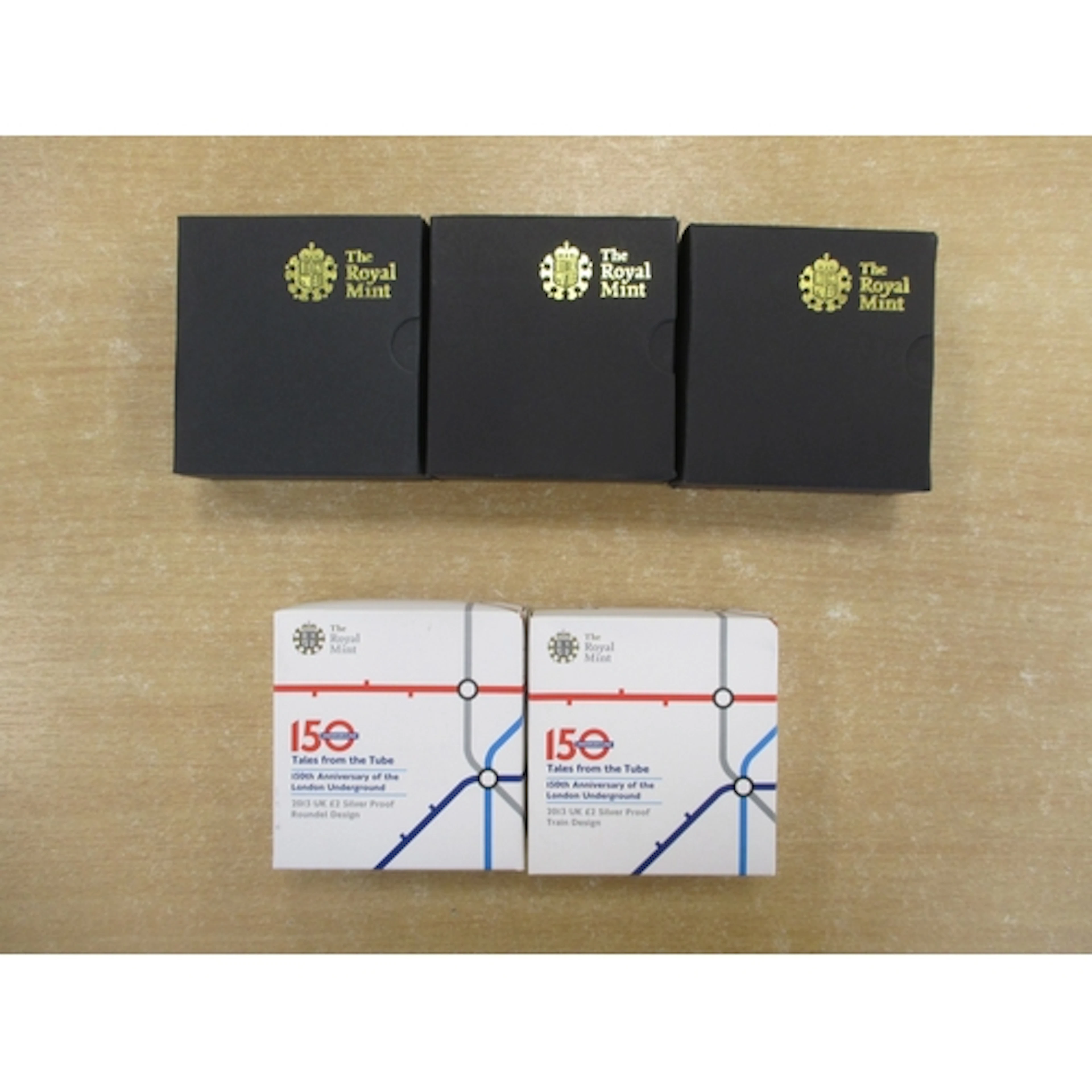 Collection of boxed Royal Mint Piedfort silver proof FDC iss...