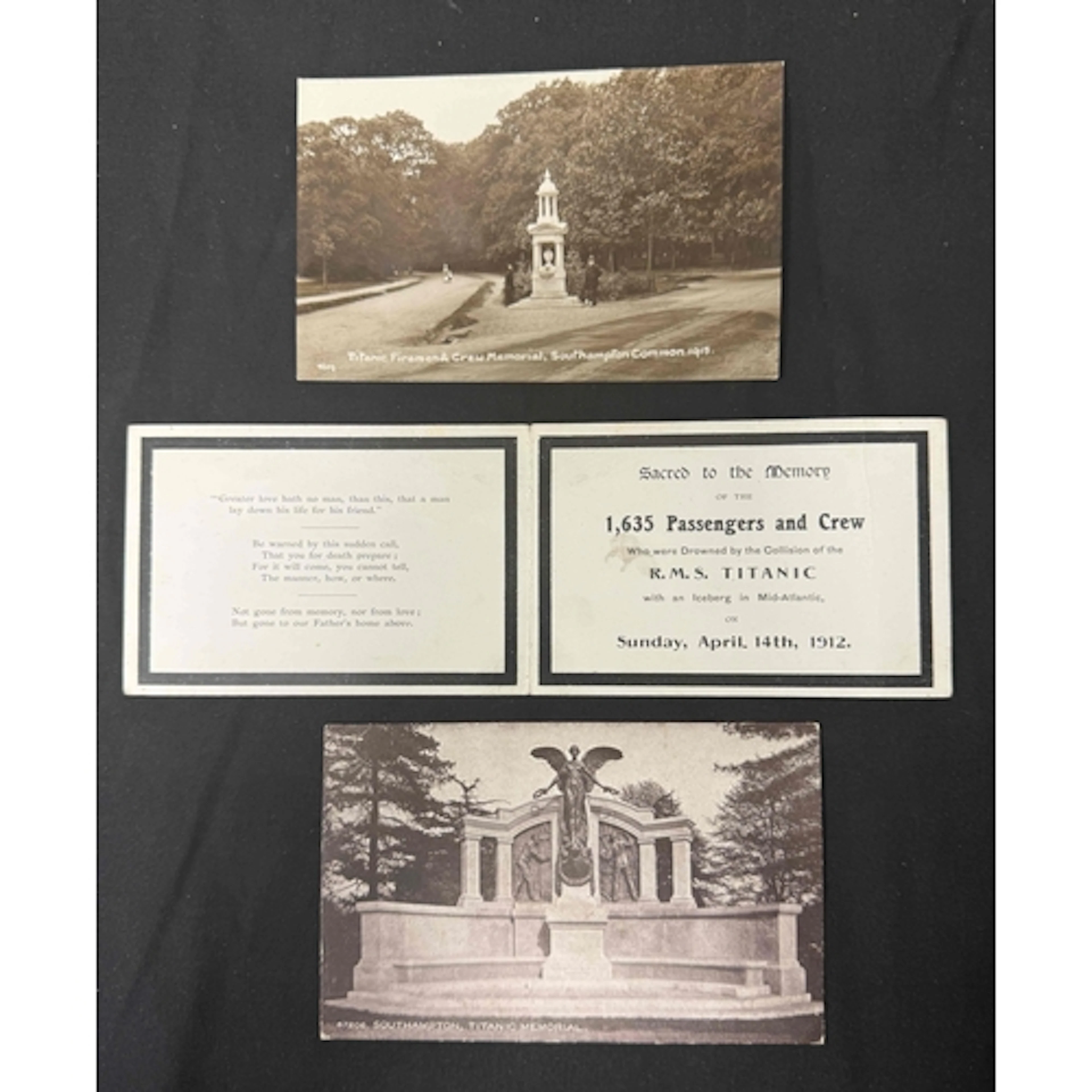 R.M.S. Titanic: R.M.S. Titanic: Purple banded in memorium c...