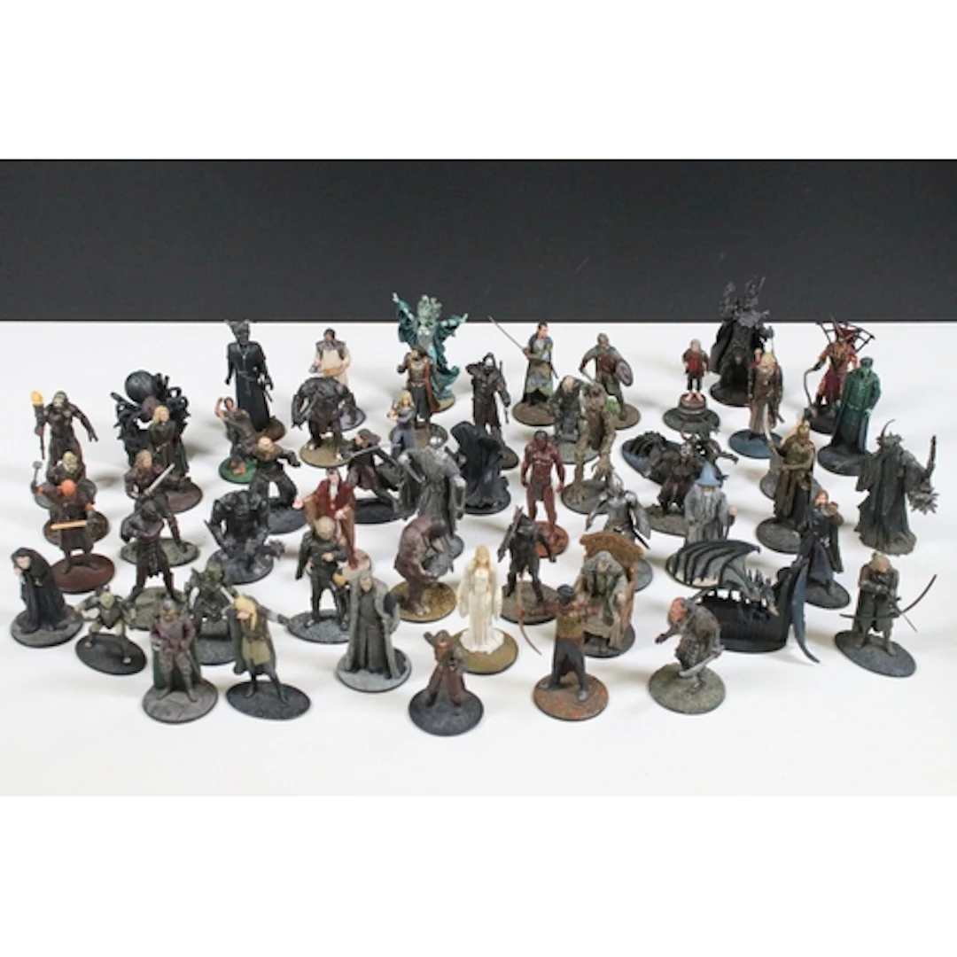 Collection of NLP The Lord Of The Rings LOTR metal figures i...