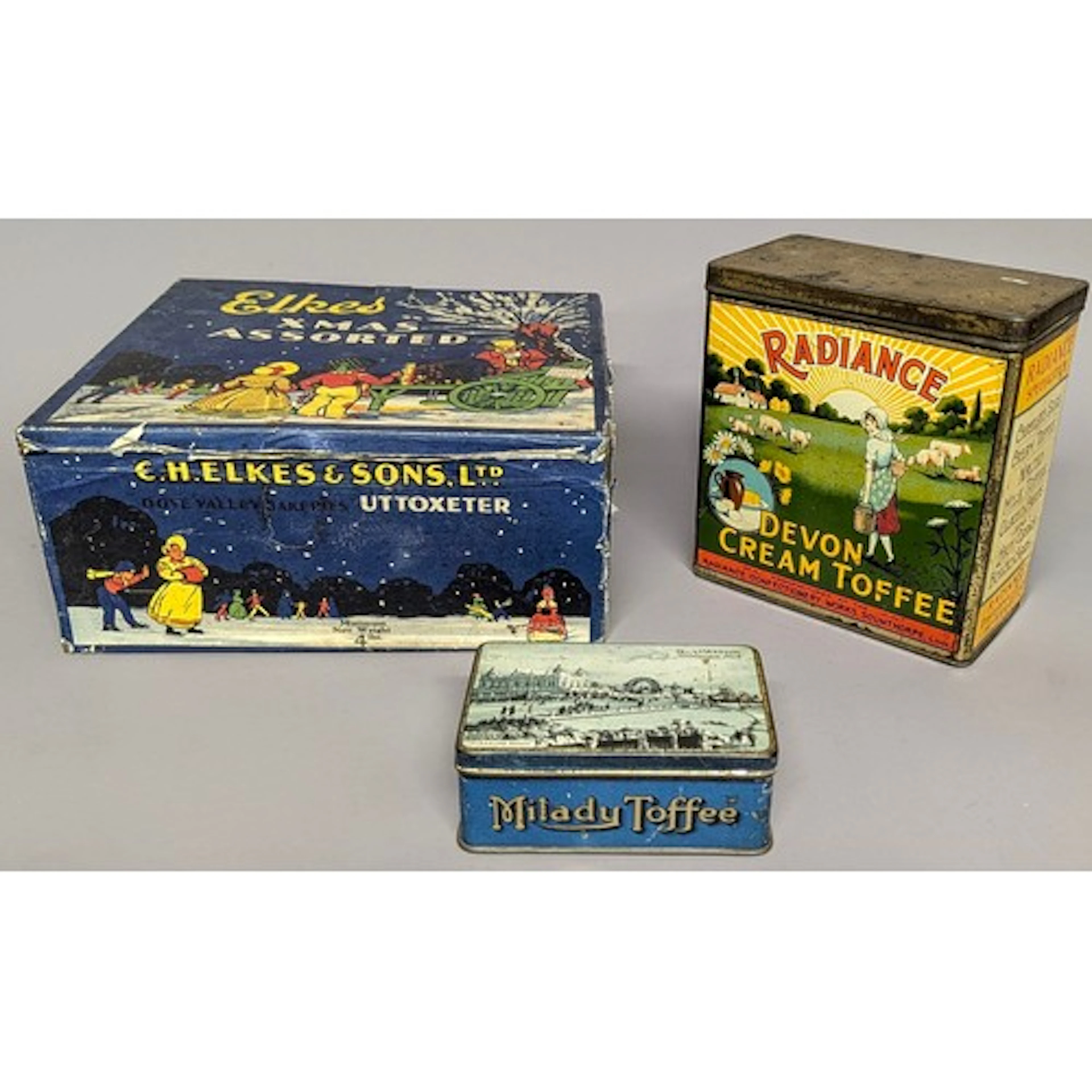 Advertising Tins - Confectionery - an early 20th century rou...