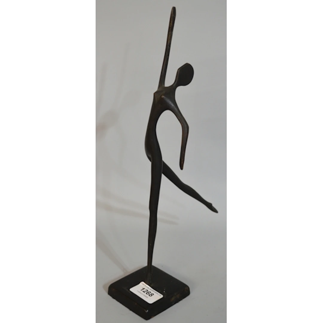 Bodrul Khalique for Ikea, circa 2000, a small patinated bron...