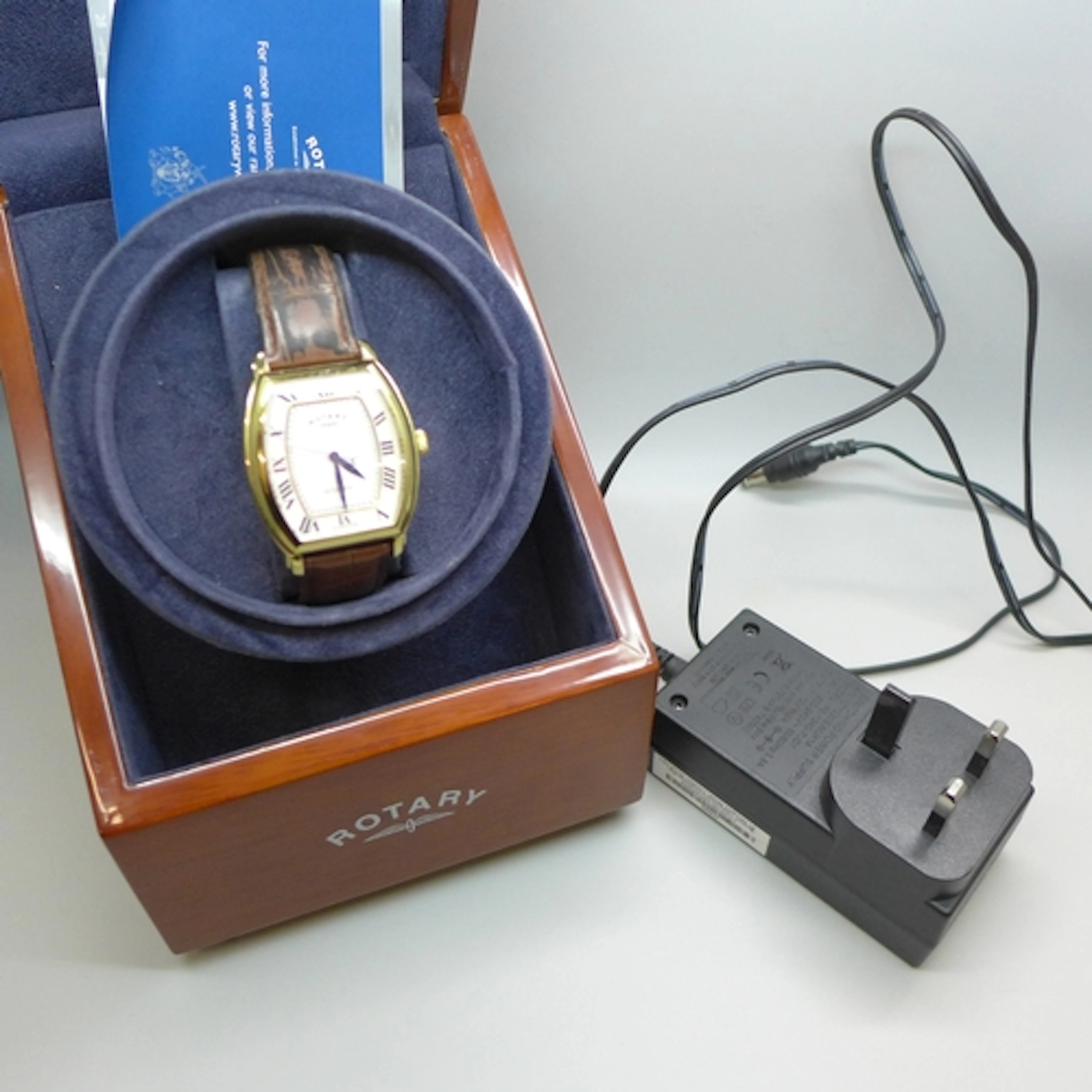 A Rotary automatic gold plated wristwatch, limited edition n...