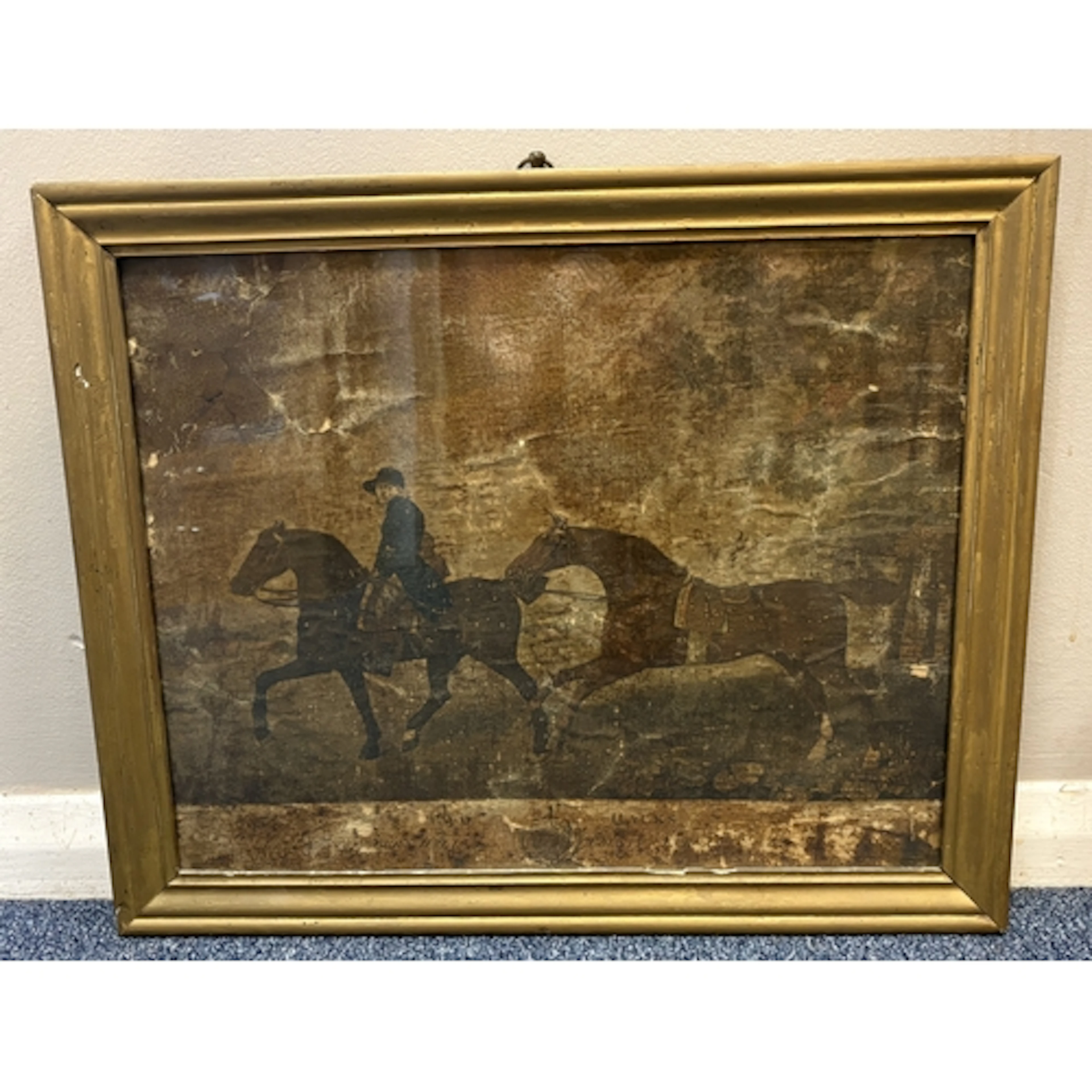 A gilt framed and glazed George Townly Stubbs print entitled...
