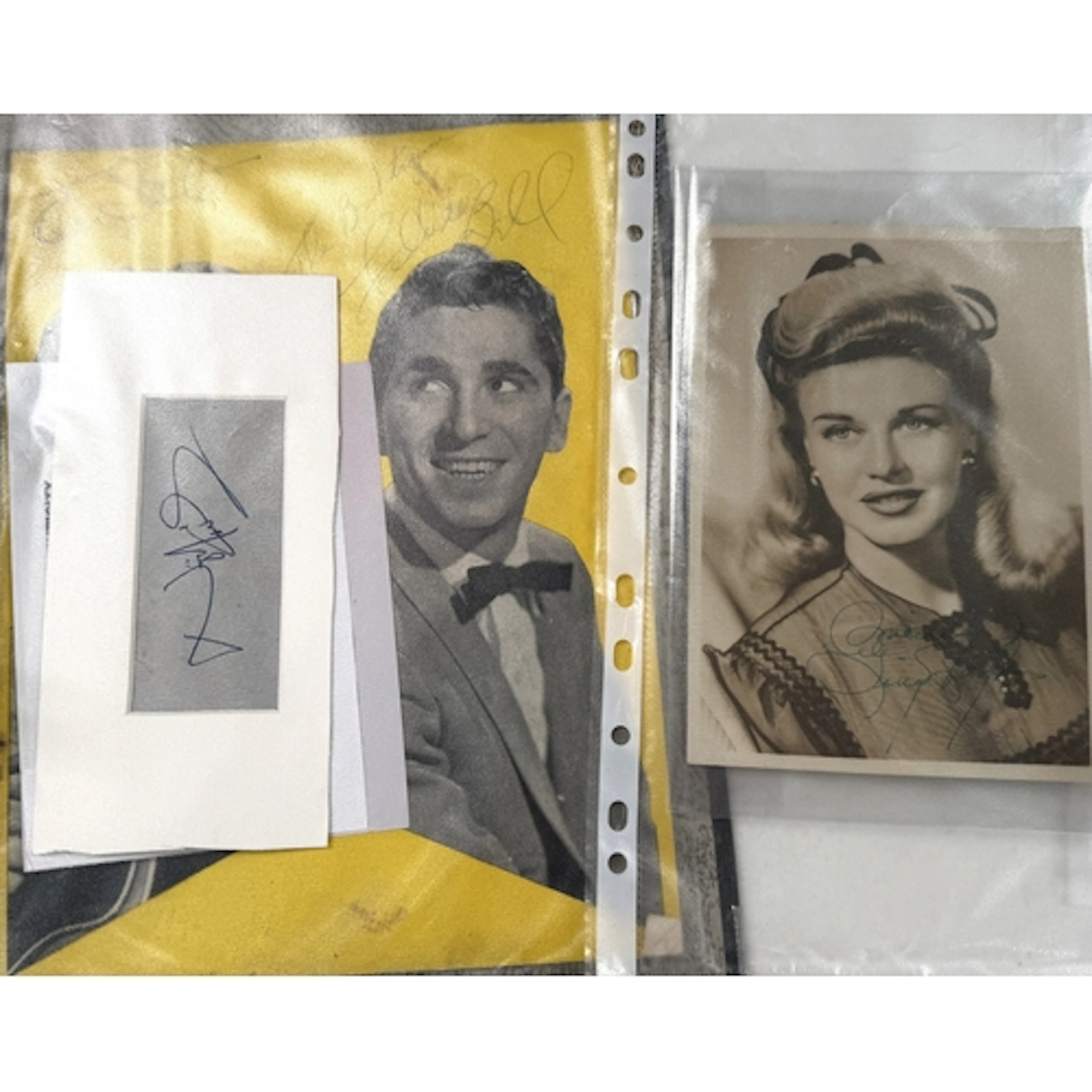 AUTOGRAPHS - Victor Borge signed programme 1950s Adam Faith ...