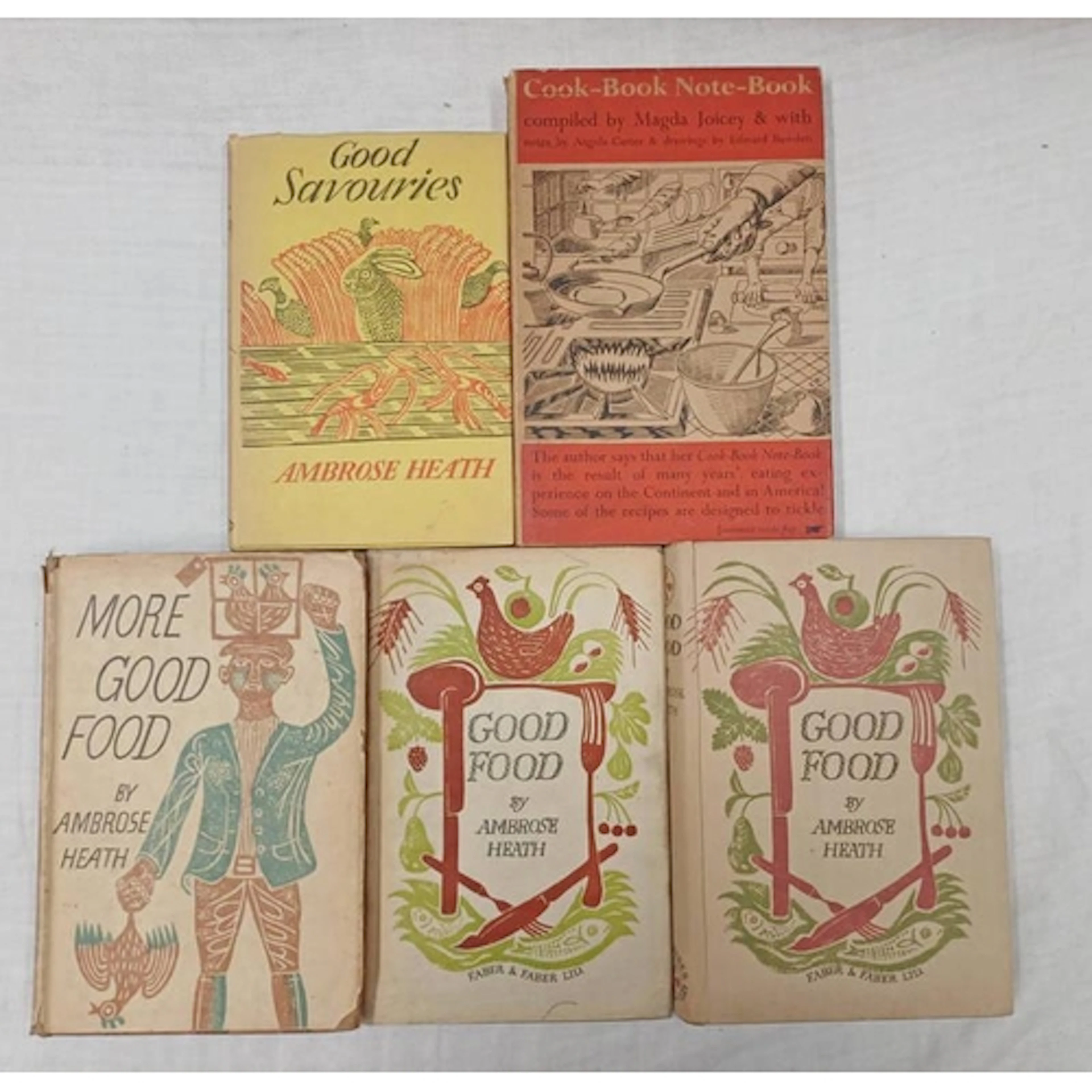 EDWARD BAWDEN - GOOD FOOD, MONTH BY MONTH RECIPES BY AMBROSE...